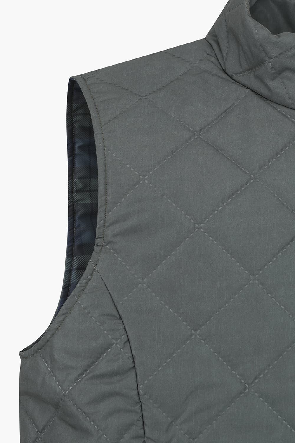 CLAN 다이아몬드 퀼팅 경량 베스트 TSM01H555209