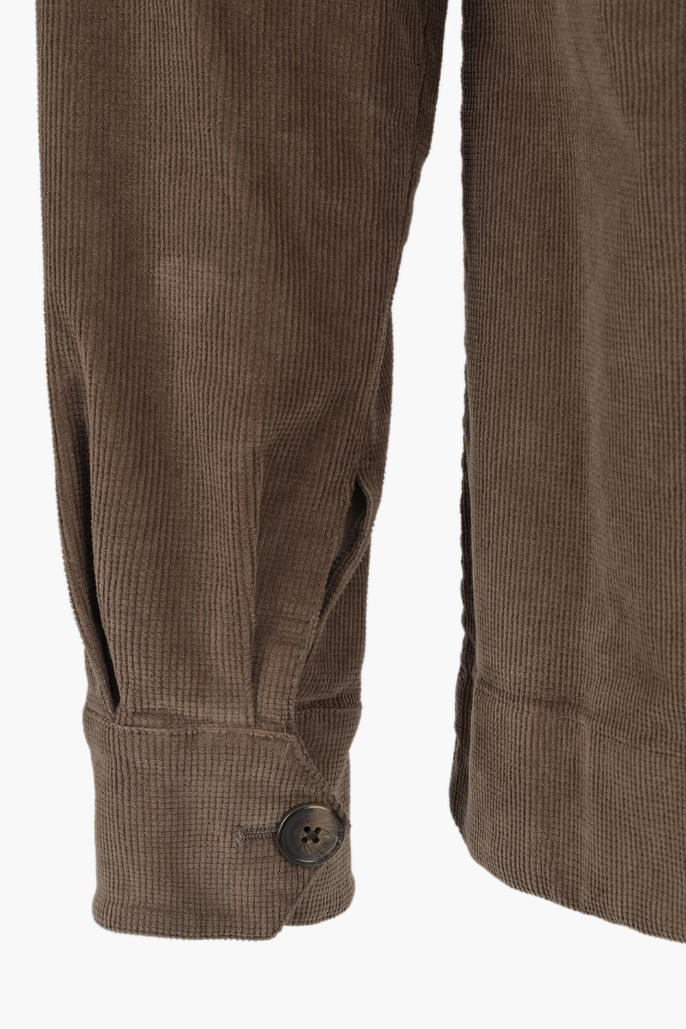 코튼 코듀로이 셔츠형 캐주얼 자켓 3404BROWN