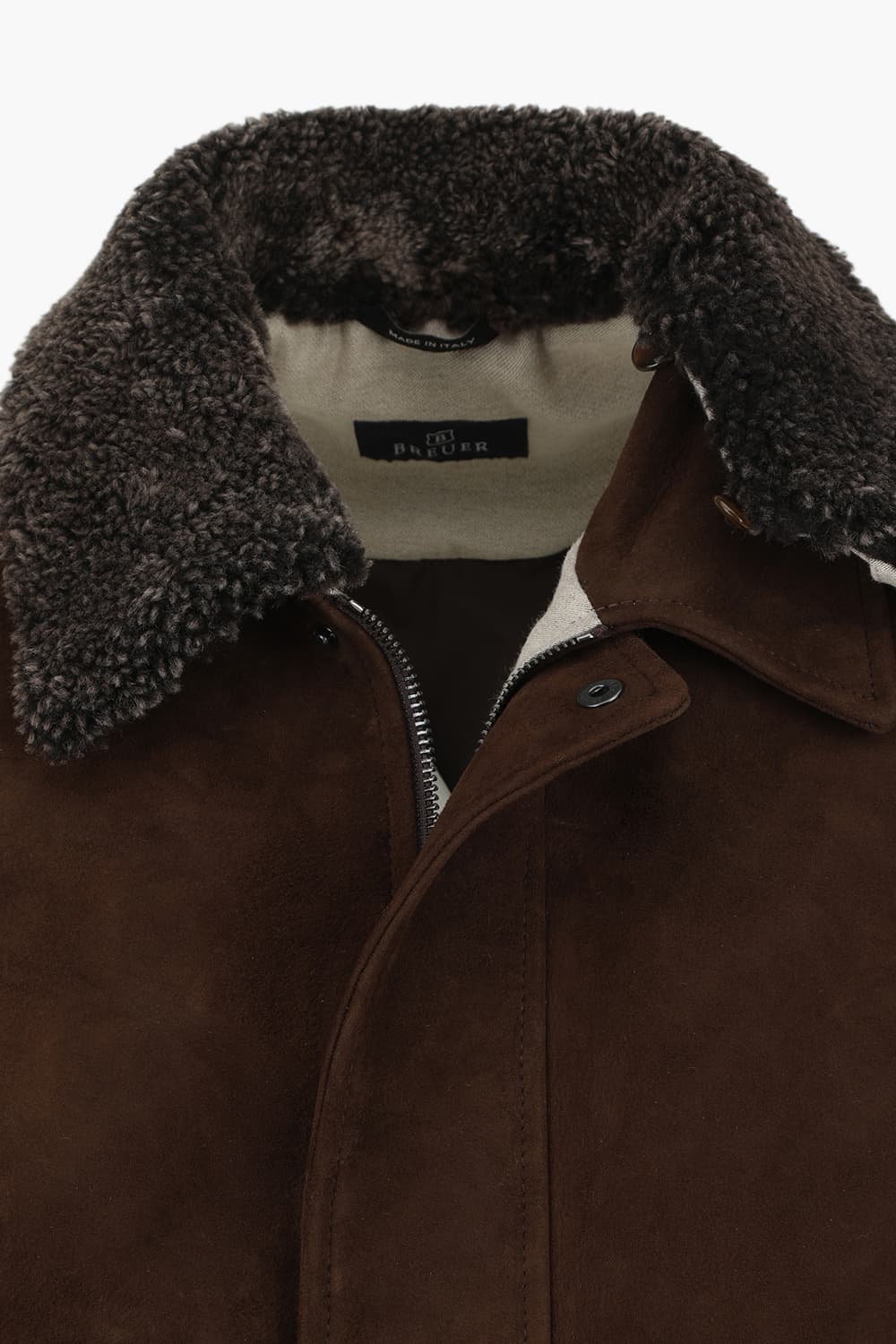 램스킨 시어링 넥 무스탕 점퍼 85P132SKAN030