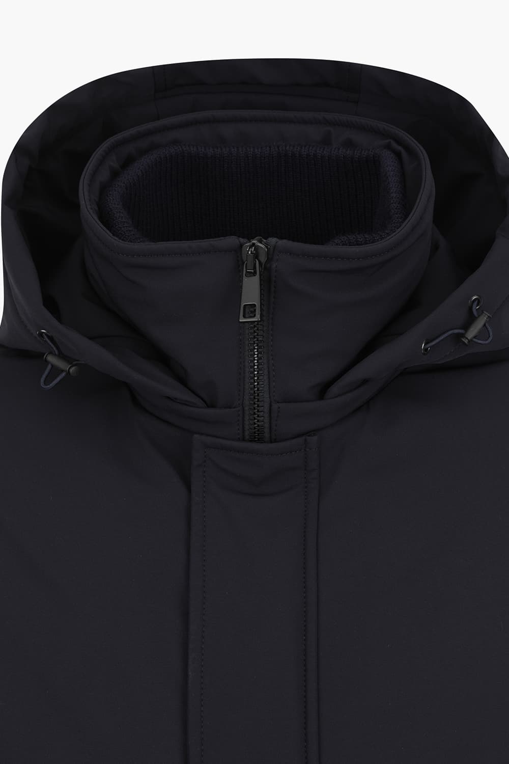 구스다운 후드 롱 다운 점퍼 85T000GERY060