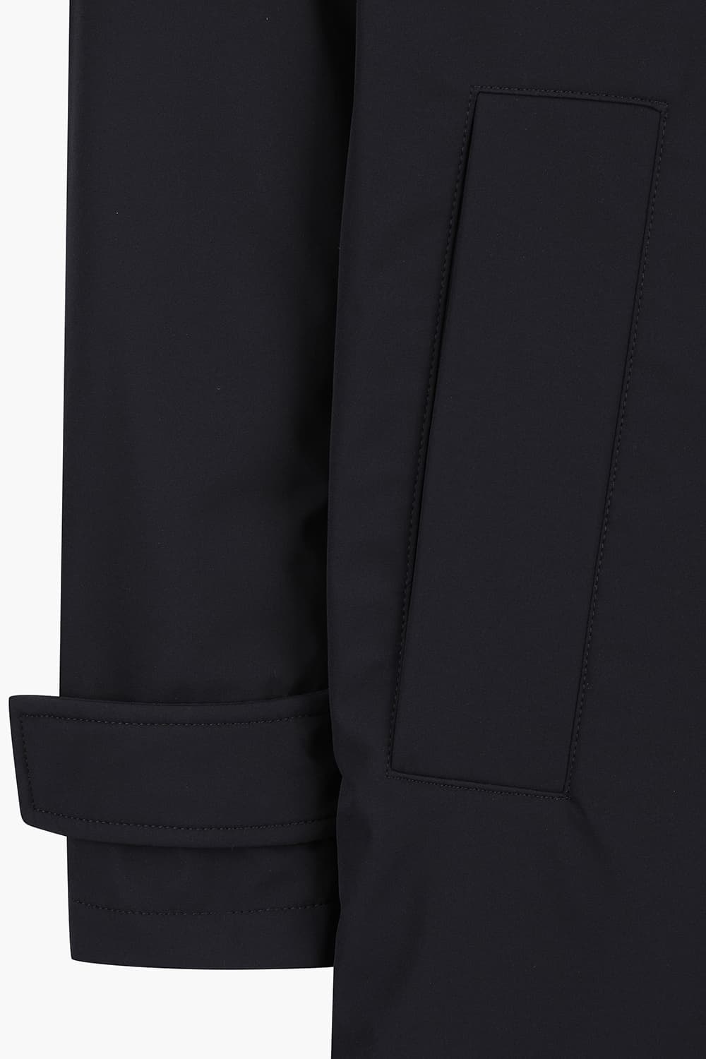 구스다운 후드 롱 다운 점퍼 85T000GERY060