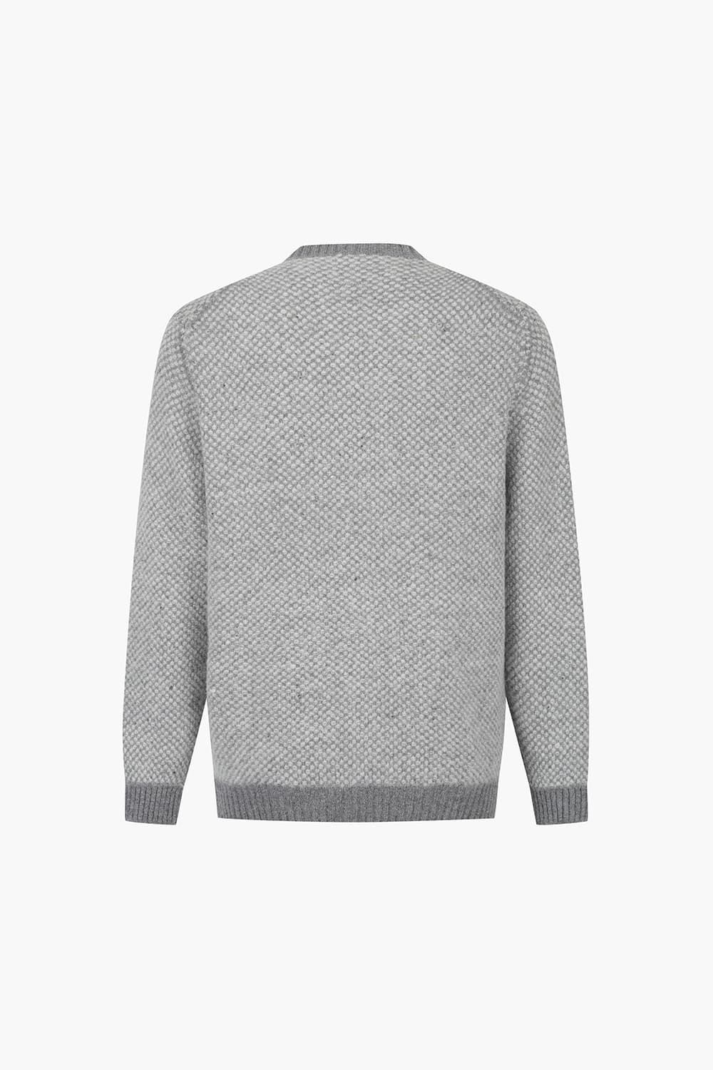 COL ROND 울 알파카 크루넥 긴소매 니트 BRW075H554401