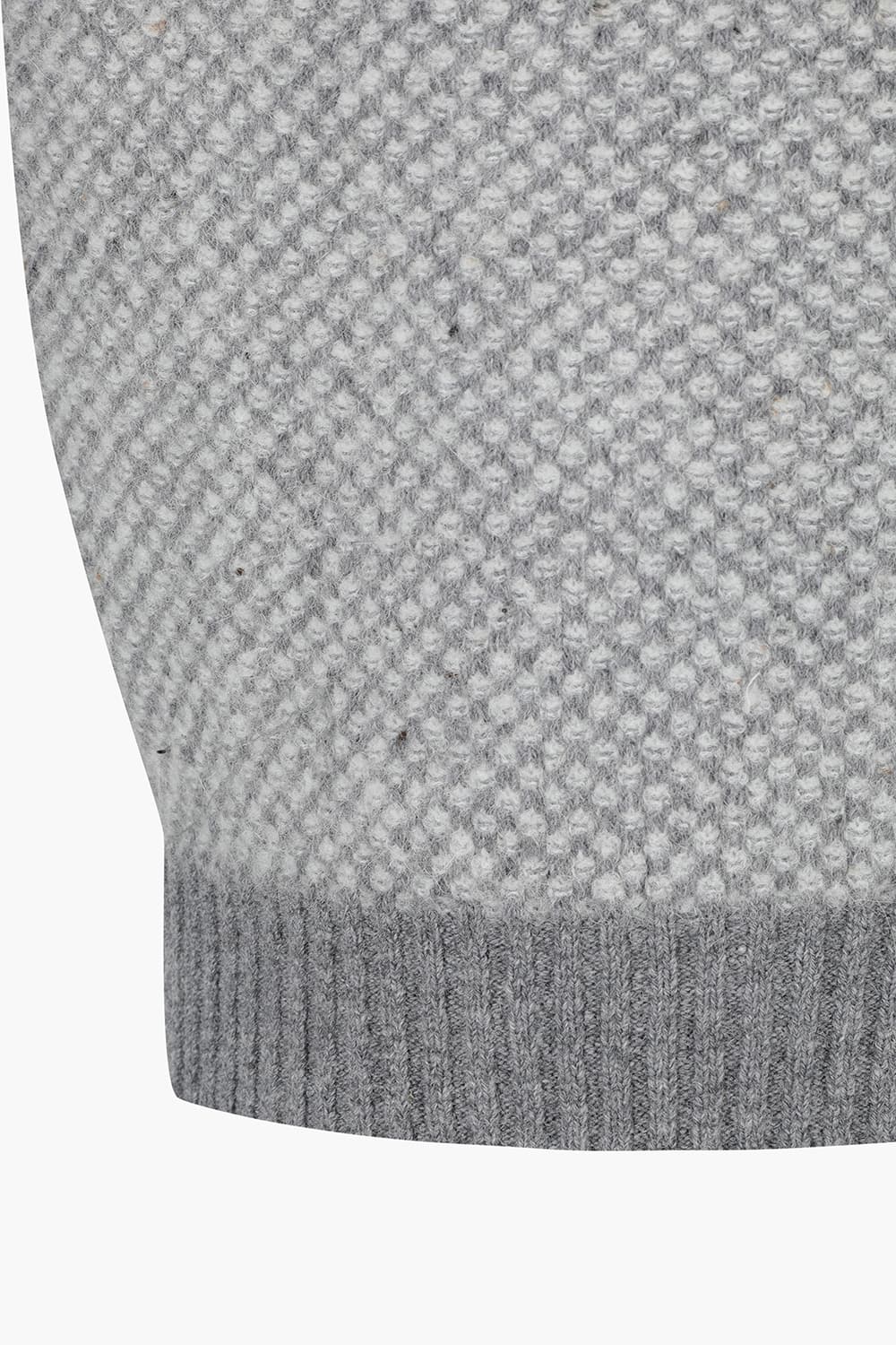 COL ROND 울 알파카 크루넥 긴소매 니트 BRW075H554401