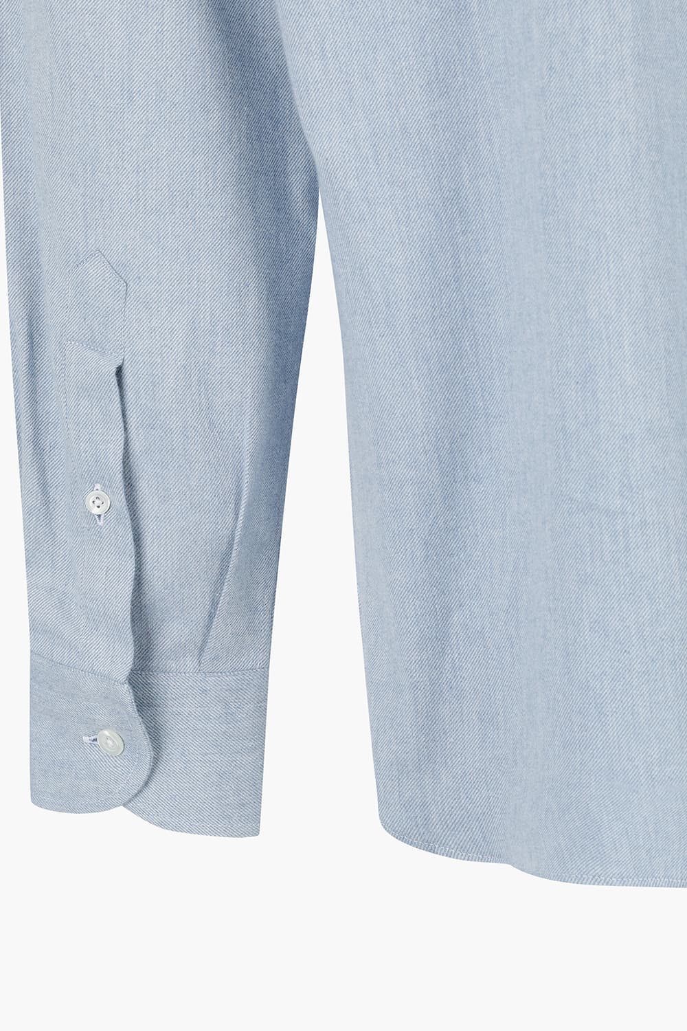 BEAULIEU 코튼 베이직 304 블루 셔츠