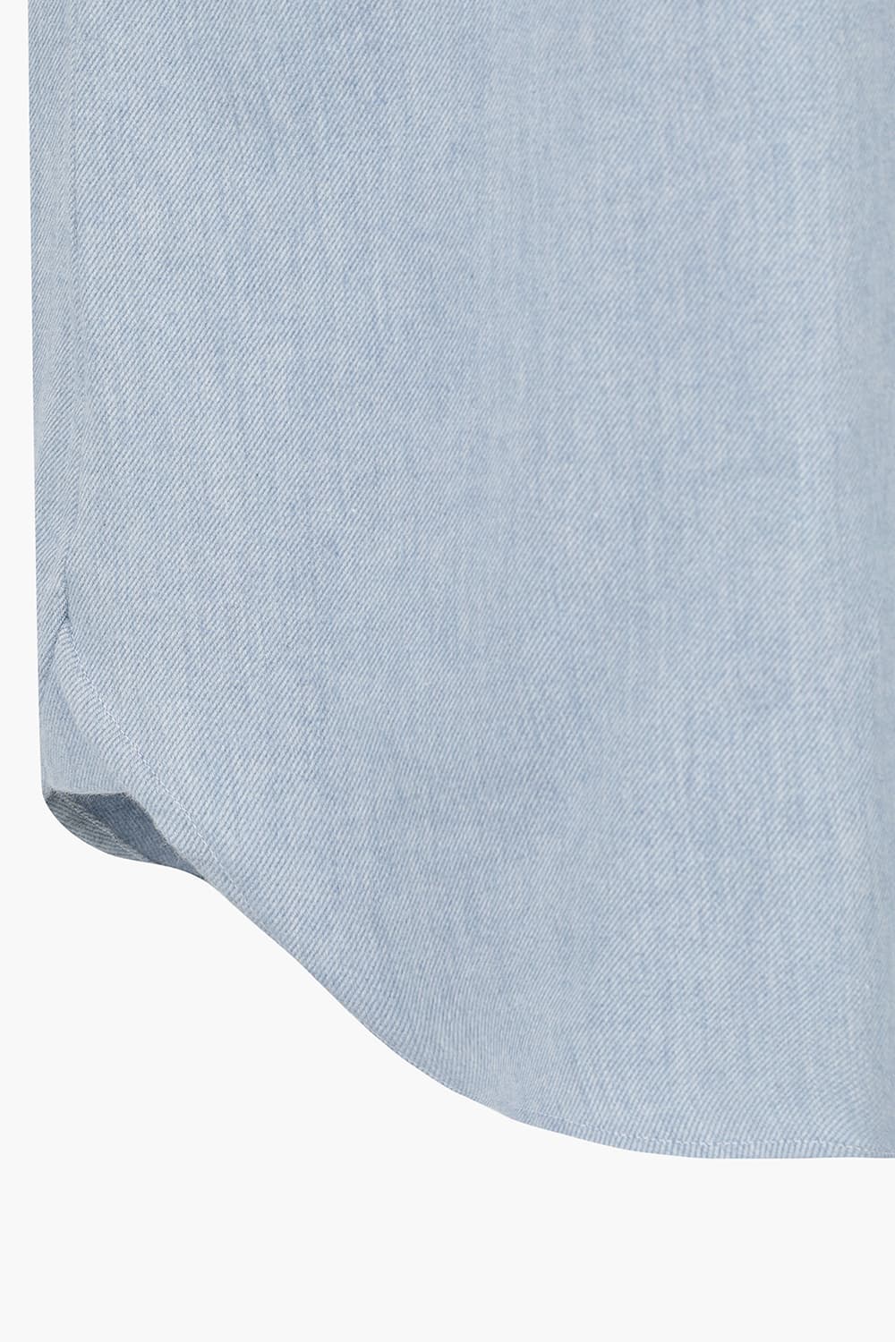 BEAULIEU 코튼 베이직 304 블루 셔츠