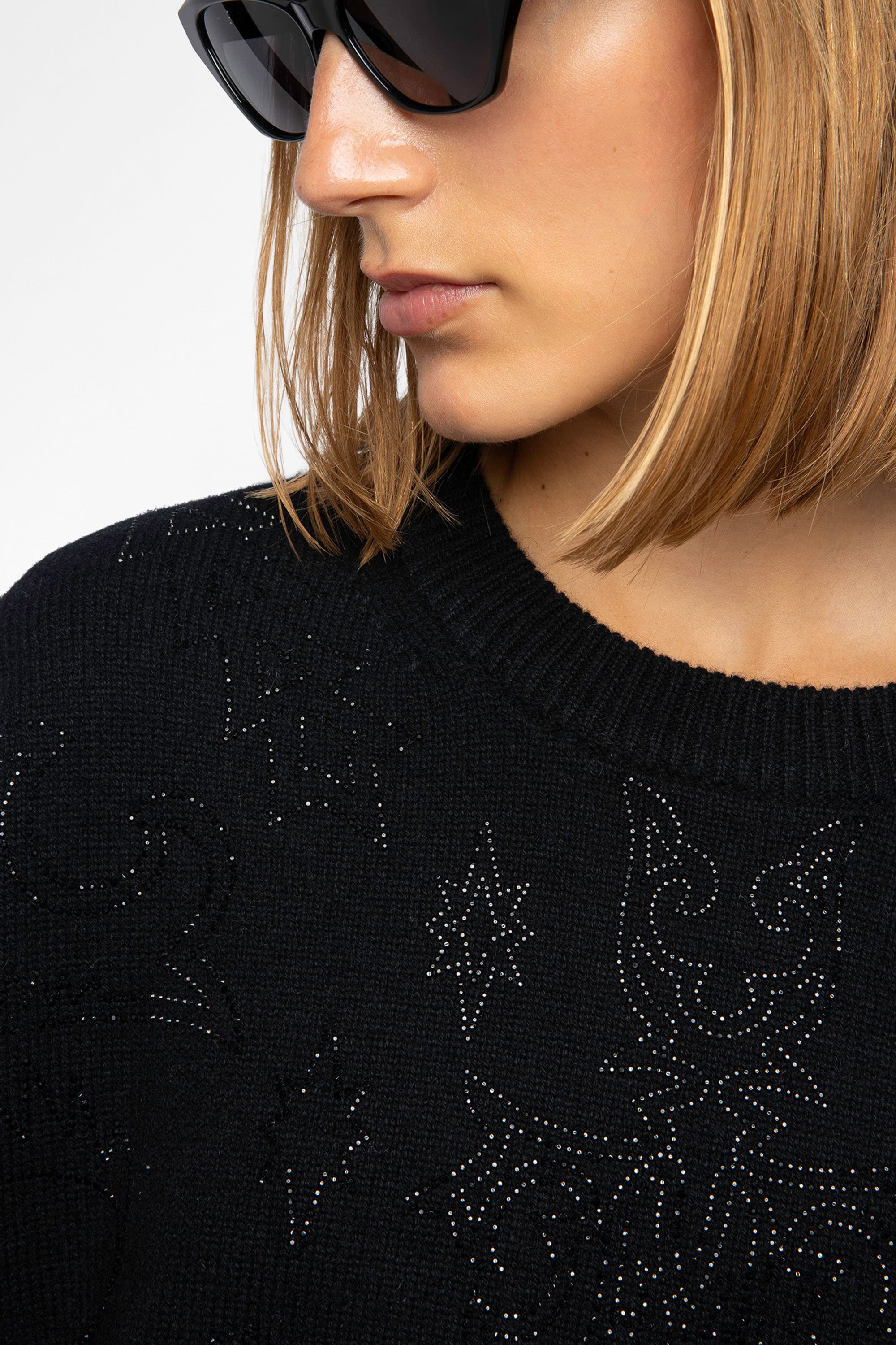 Markuz Strass Cashmere Sweater