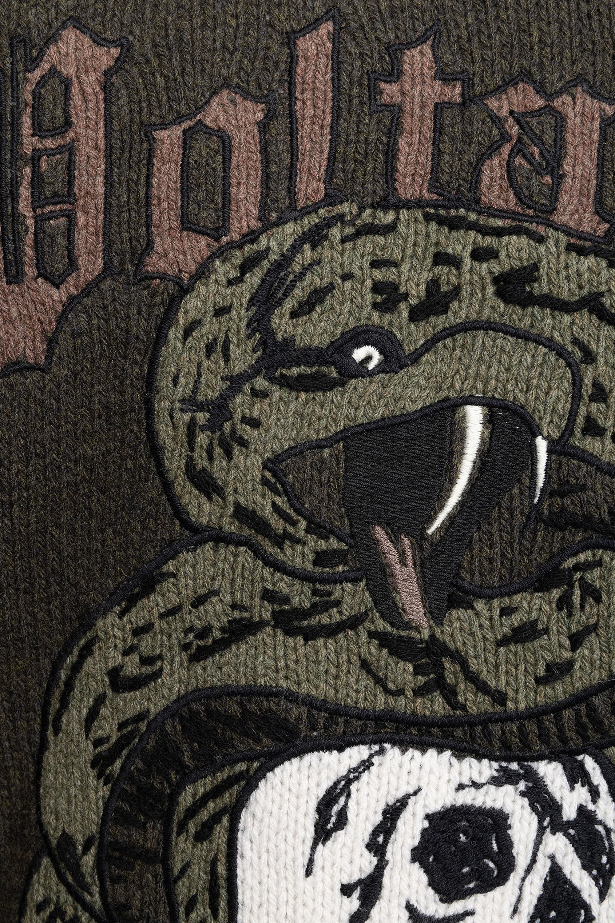 Marko Snake Wool Sweater