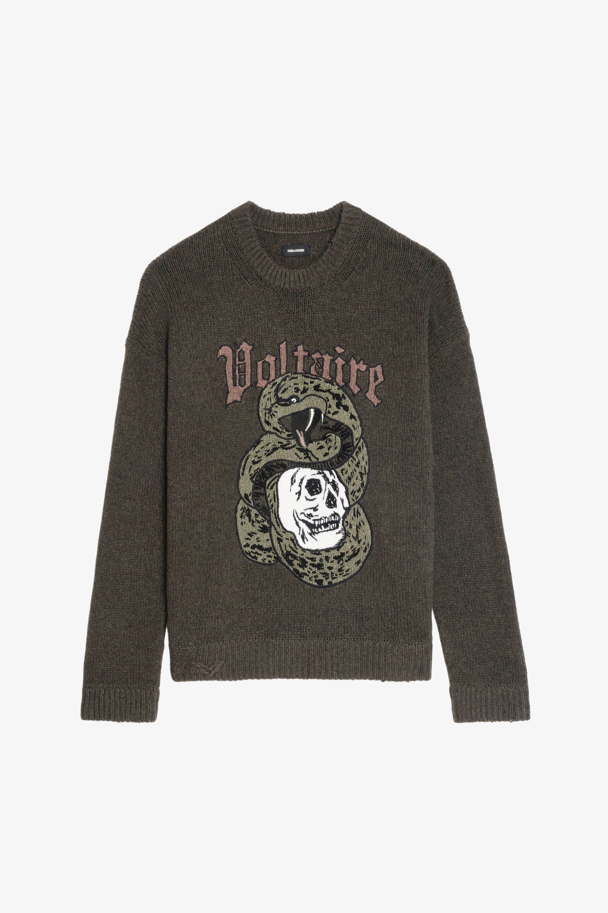 Marko Snake Wool Sweater