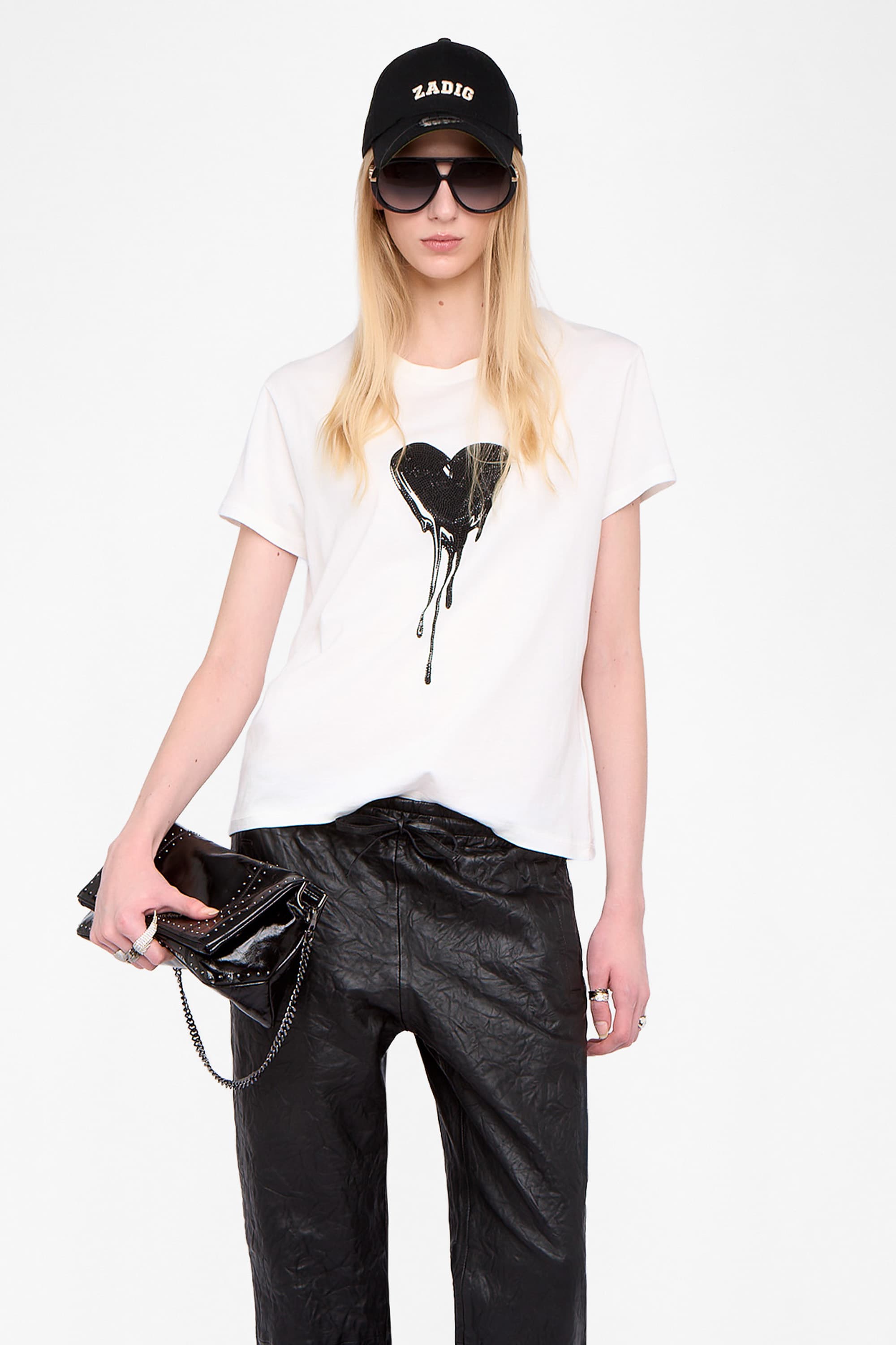 Walk Heart Strass T-Shirt