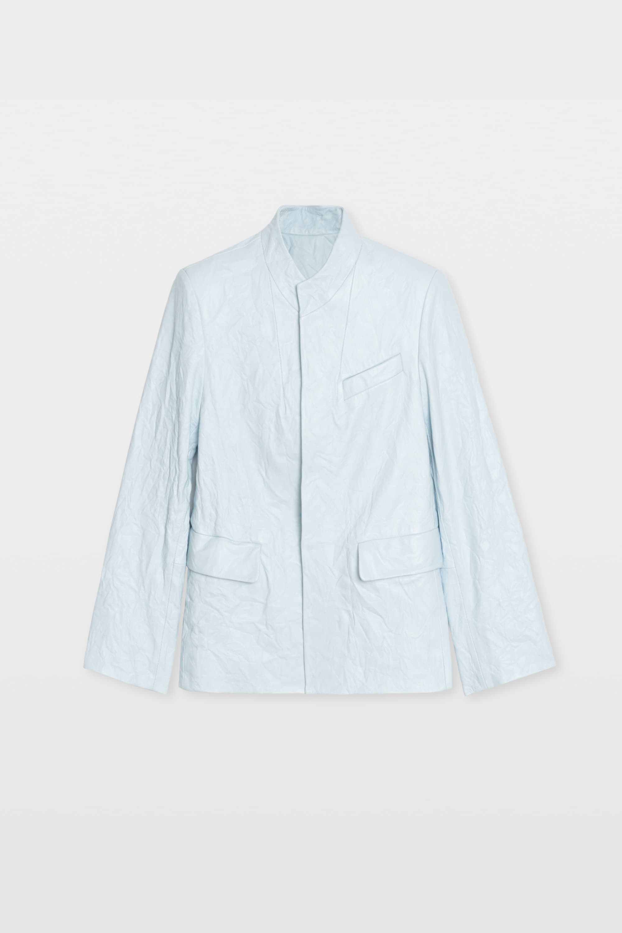 Veryn Crinkled Leather Jacket