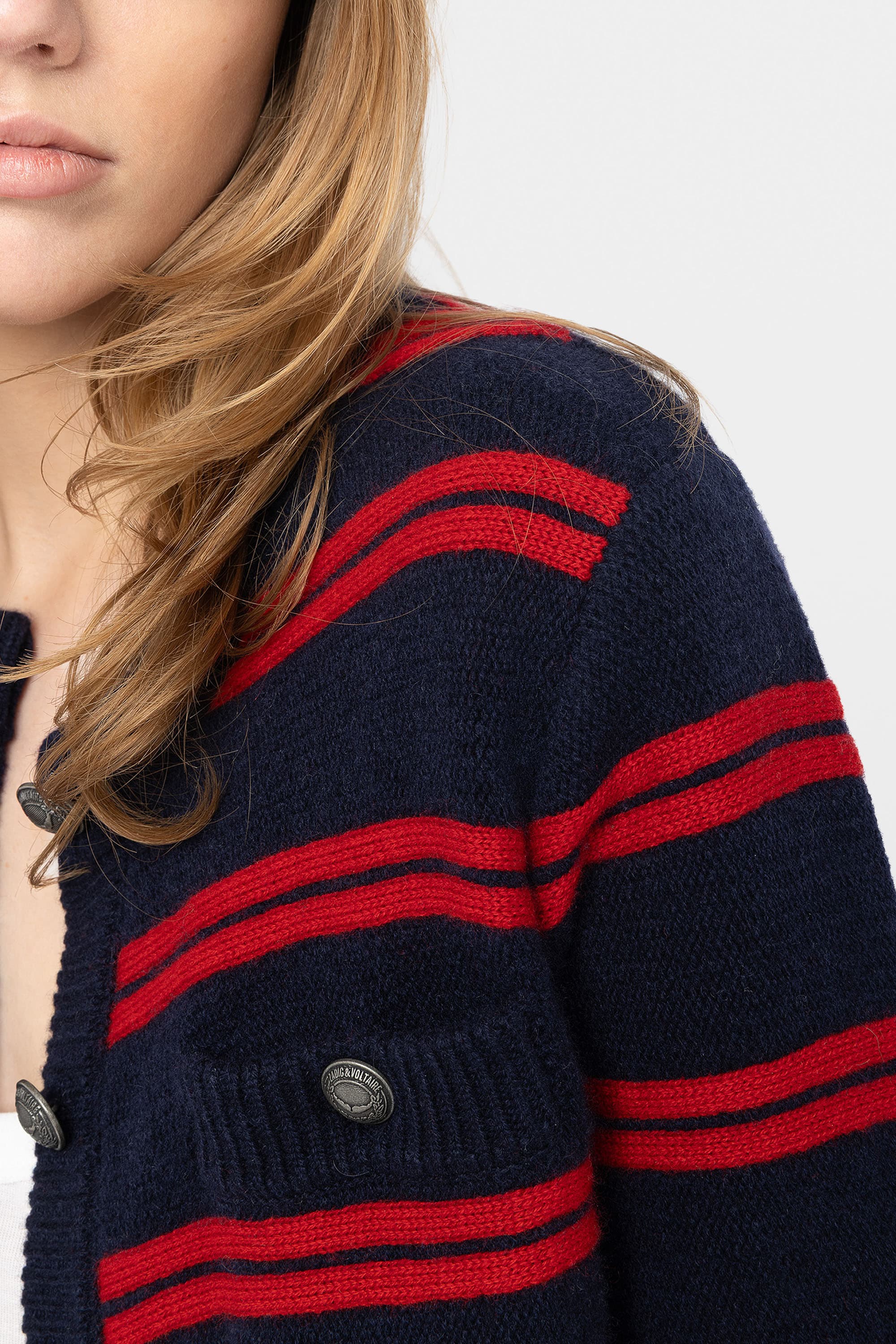 Camo Stripes Cardigan