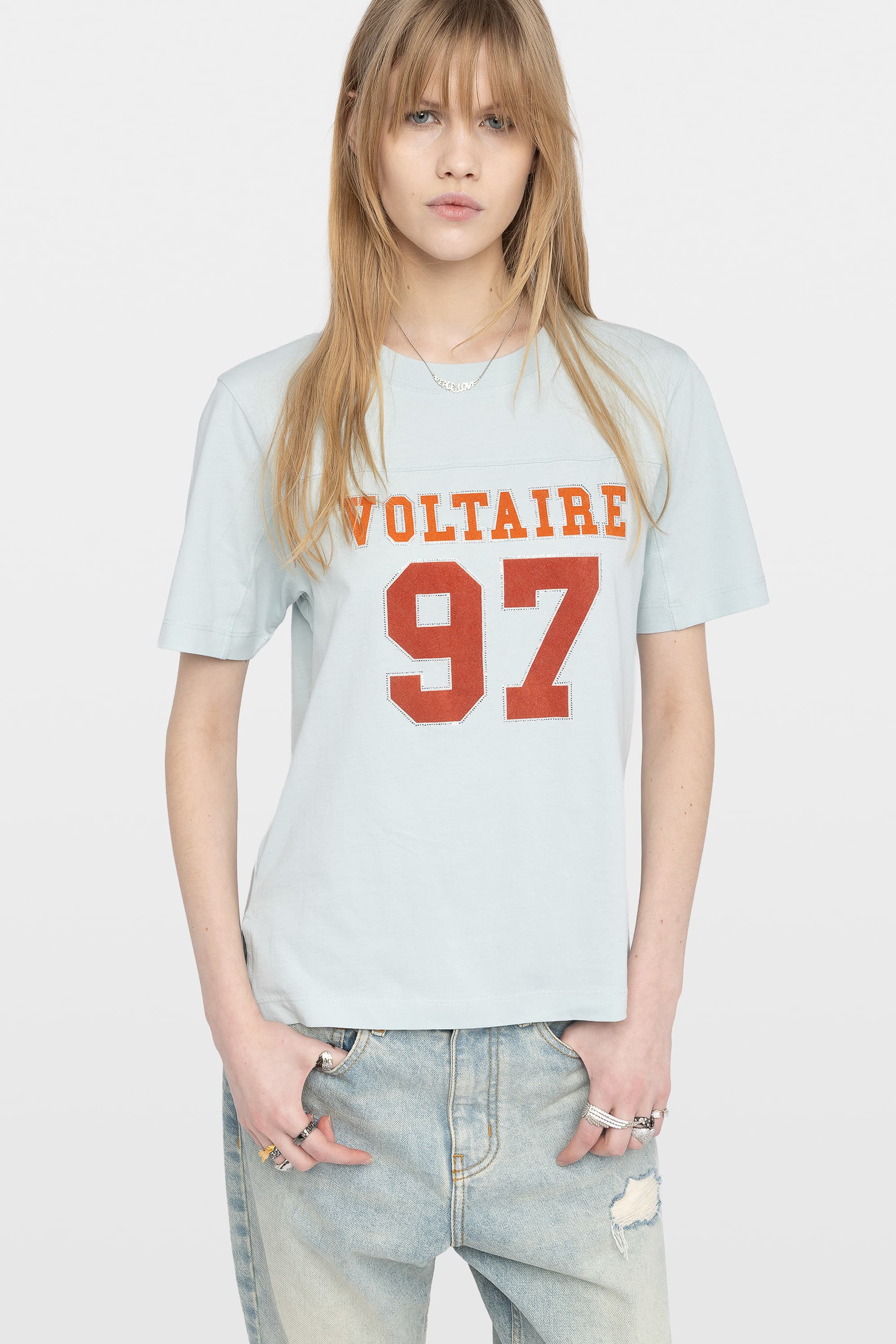 Boo Voltaire Strass T-Shirt