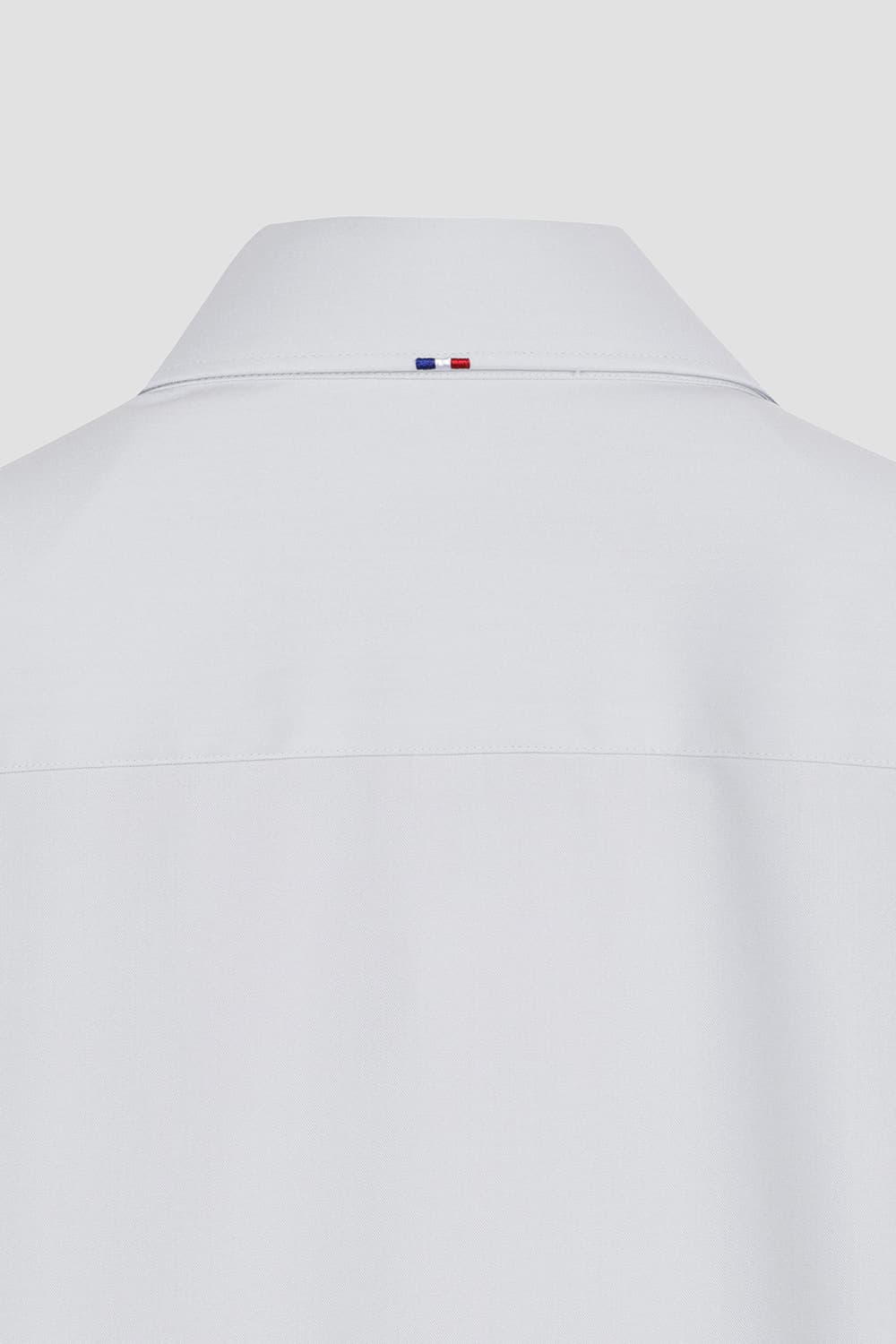 스트레치 삼색바 자수 302 컴포터블 반팔 셔츠 그레이 SE6MM21HS302SGY