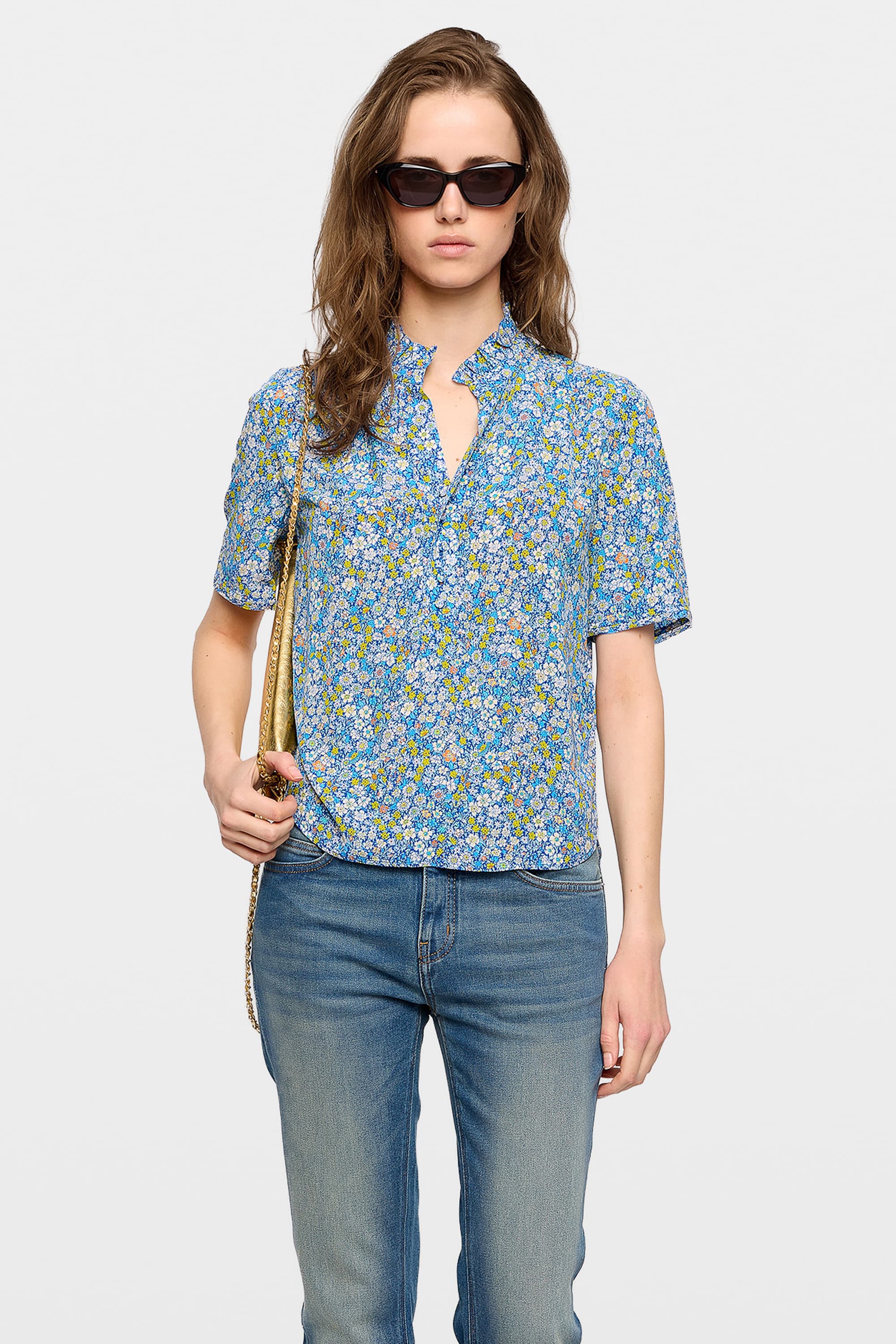 Topher Flower Blouse