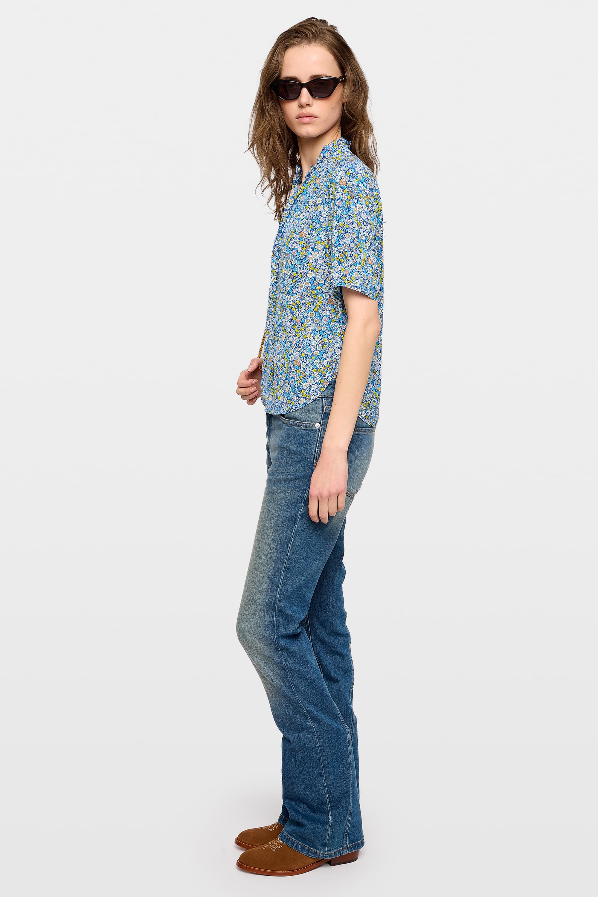 Topher Flower Blouse