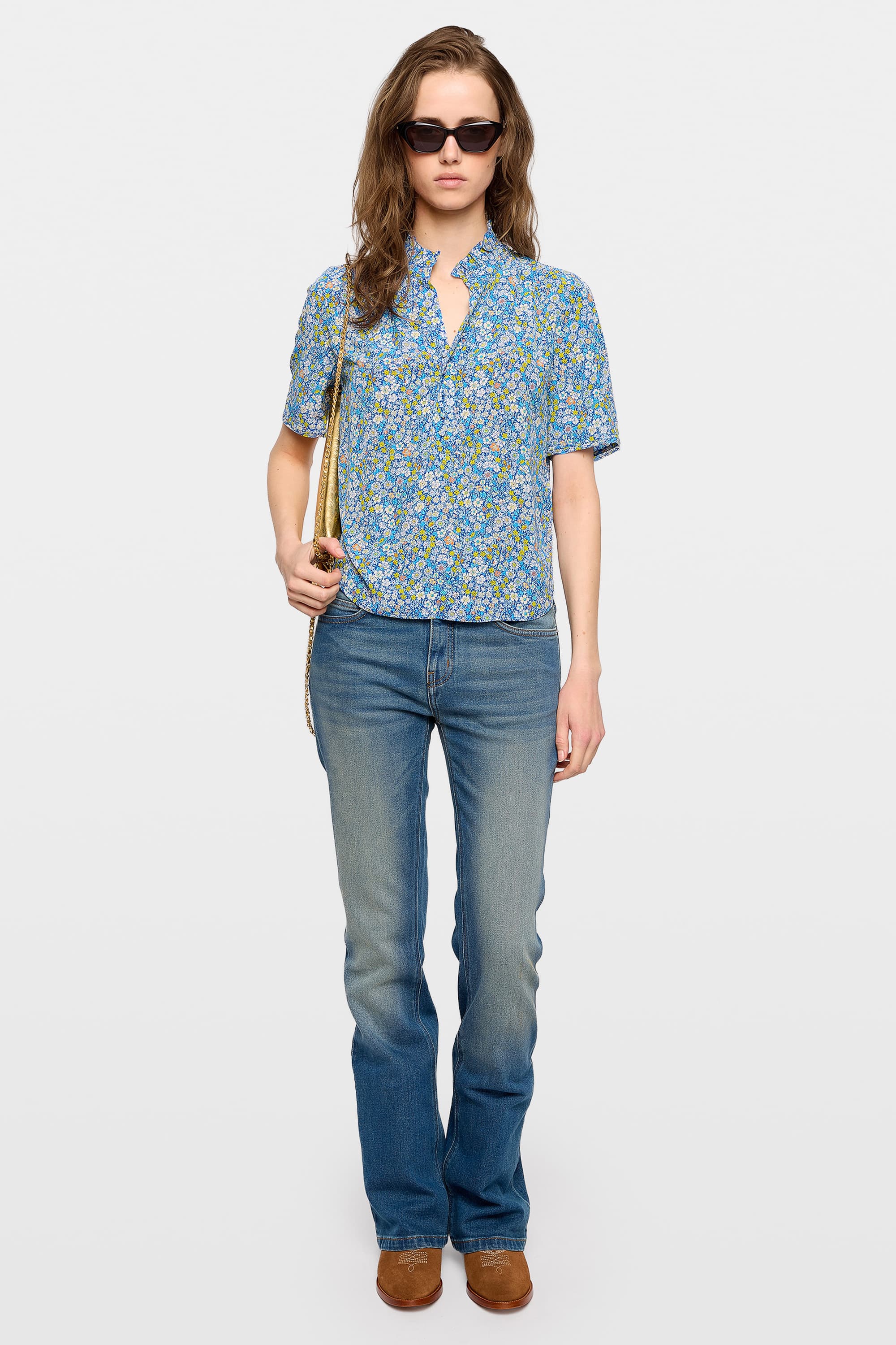 Topher Flower Blouse