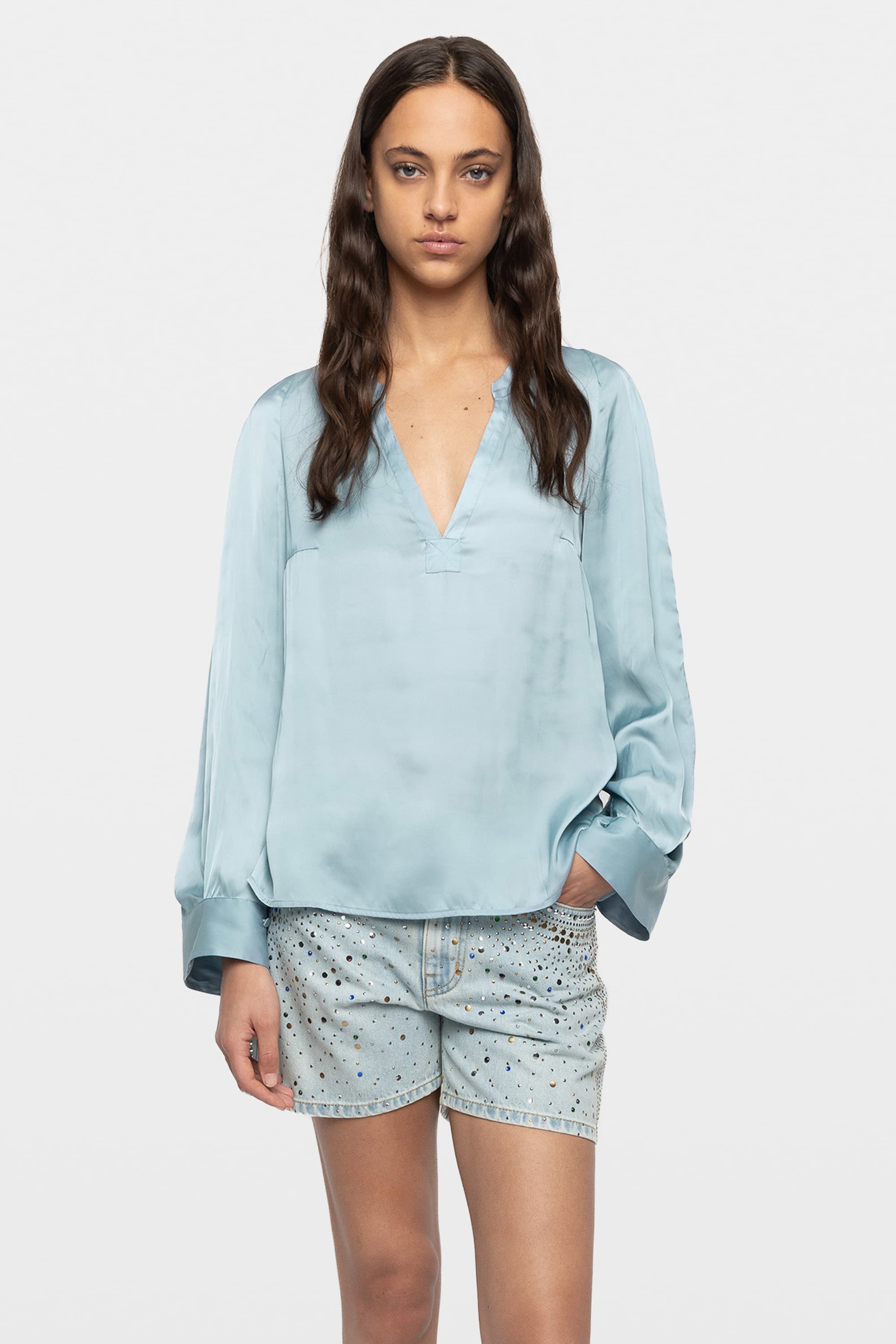Torny Satin Blouse
