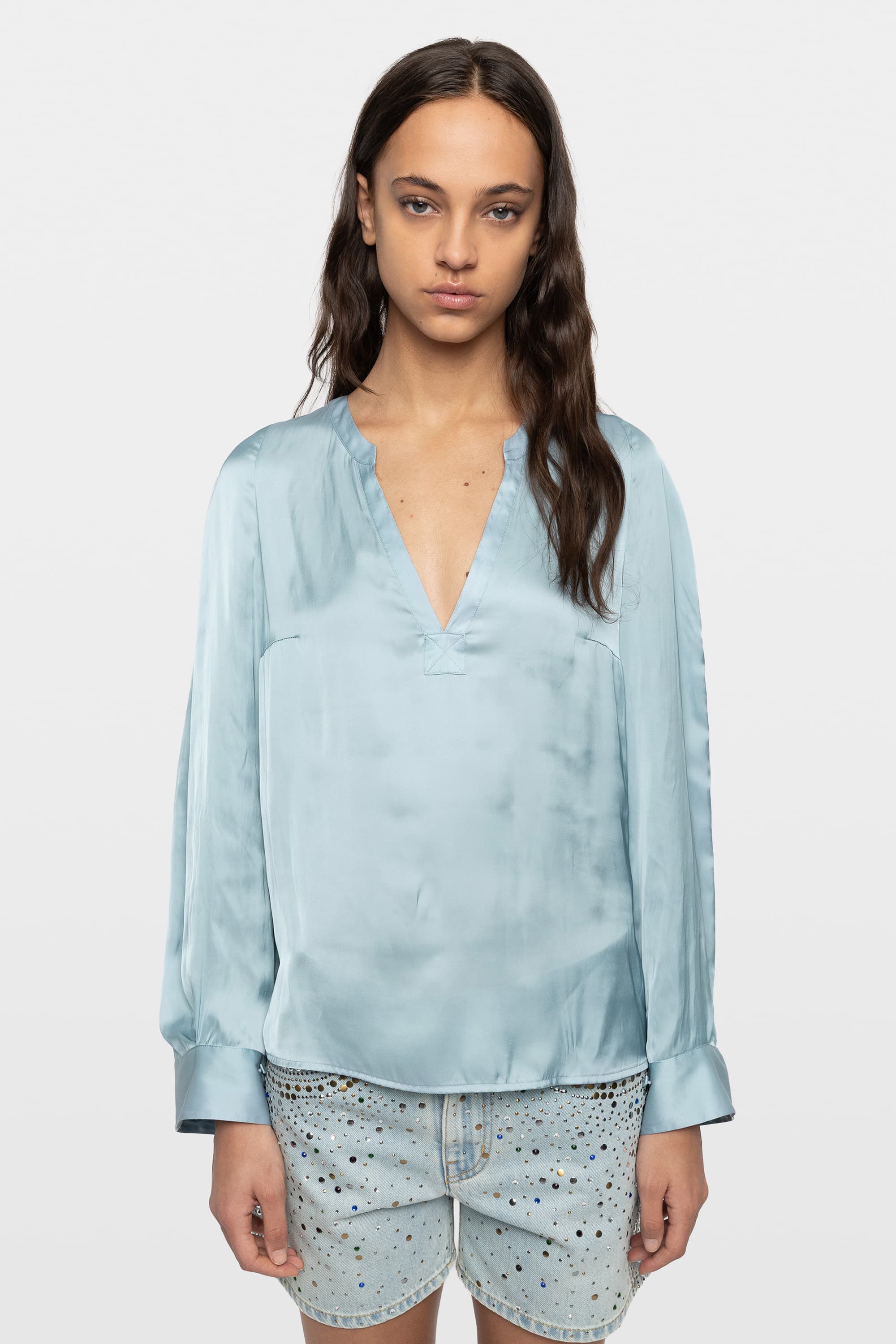 Torny Satin Blouse