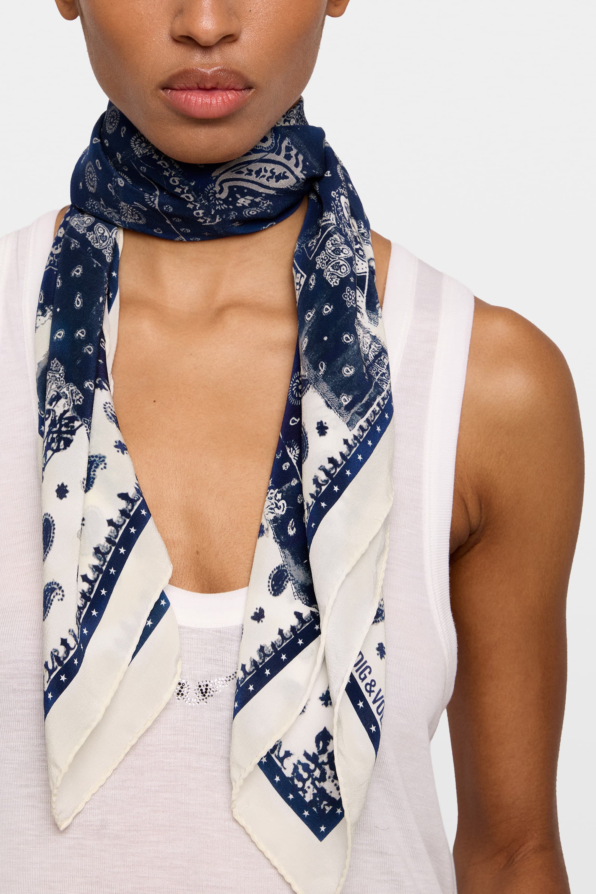 Blondie Silk Scarf