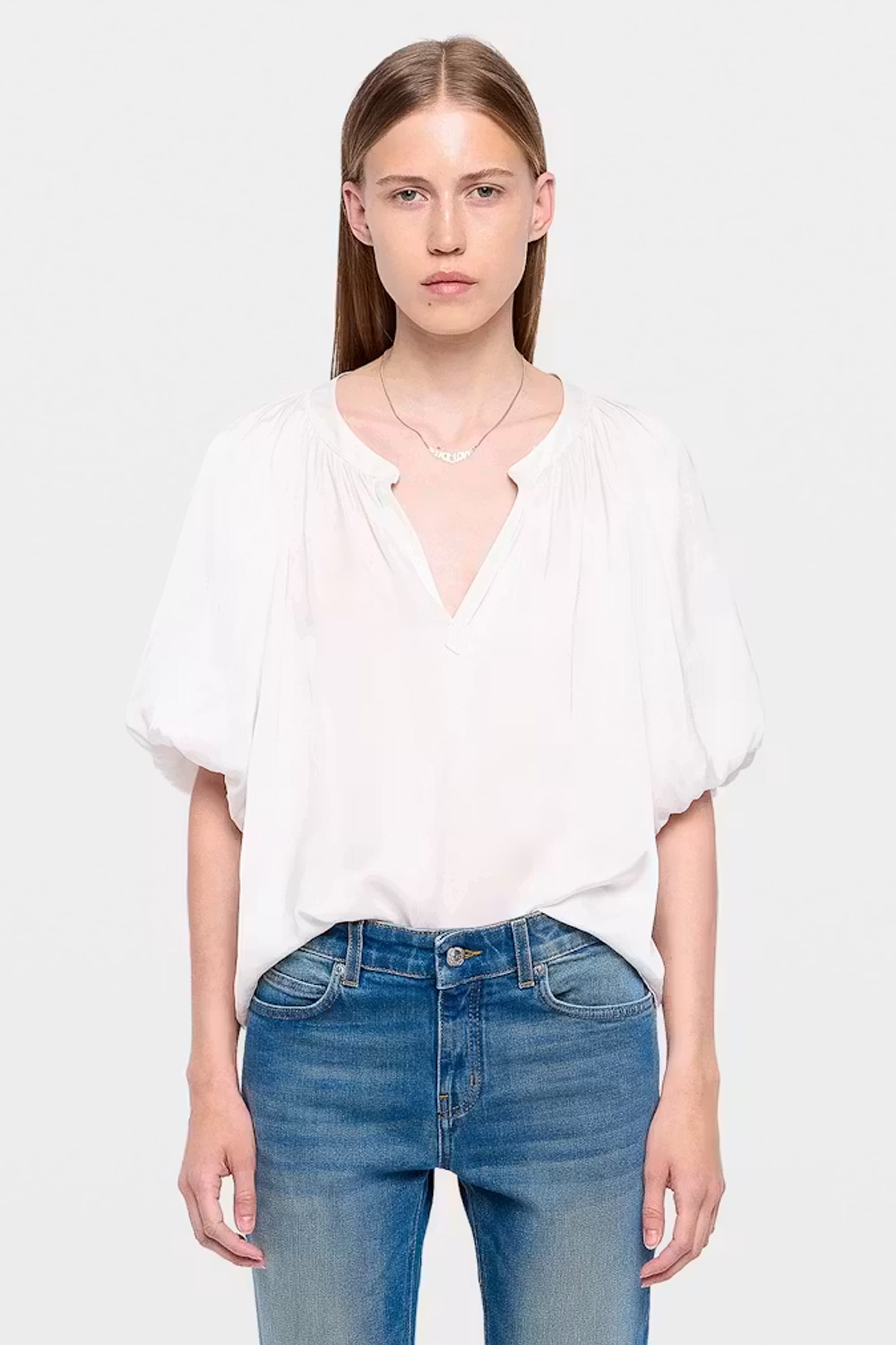 Teko Satin Blouse