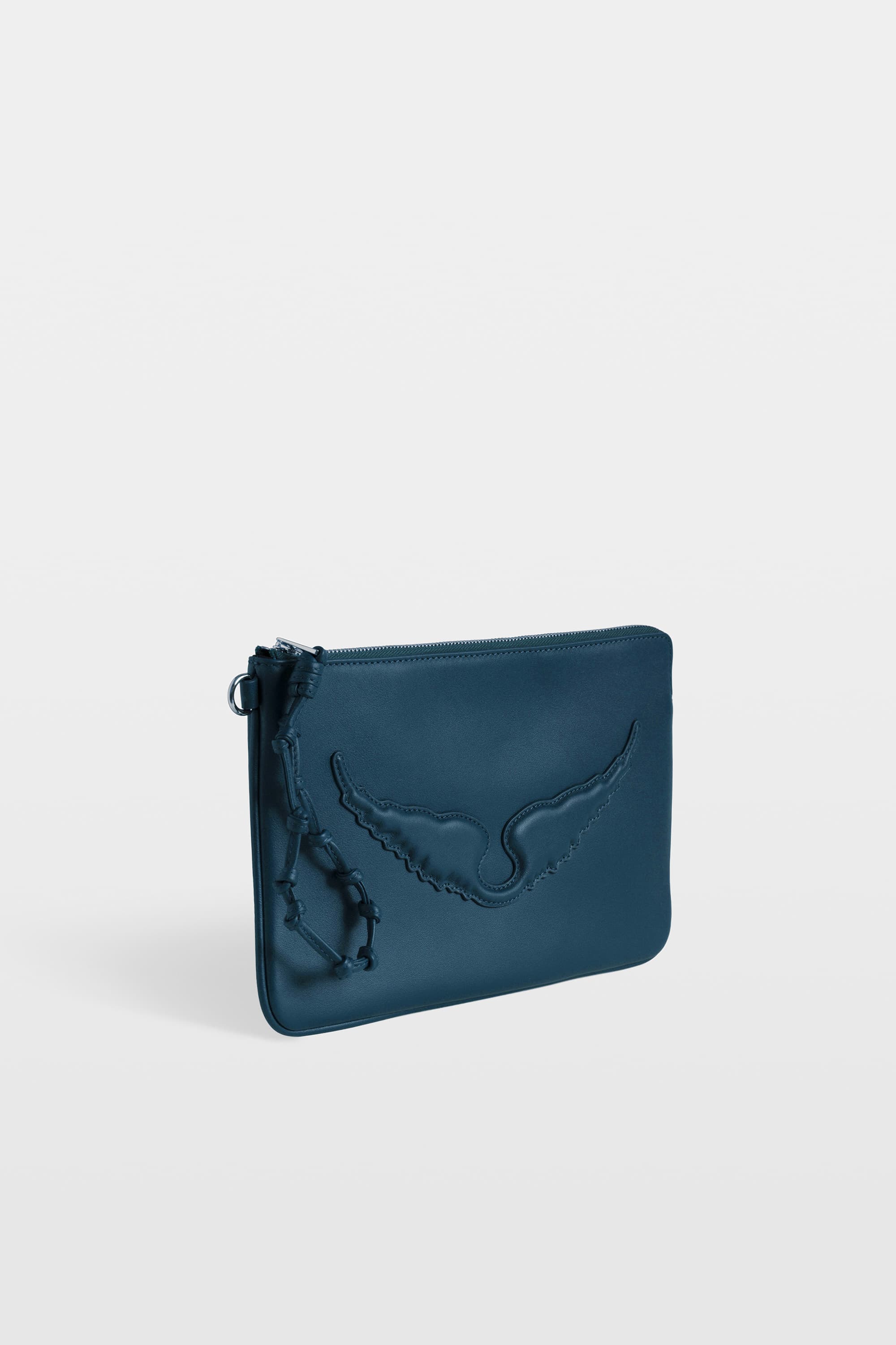 Angel Leather Clutch