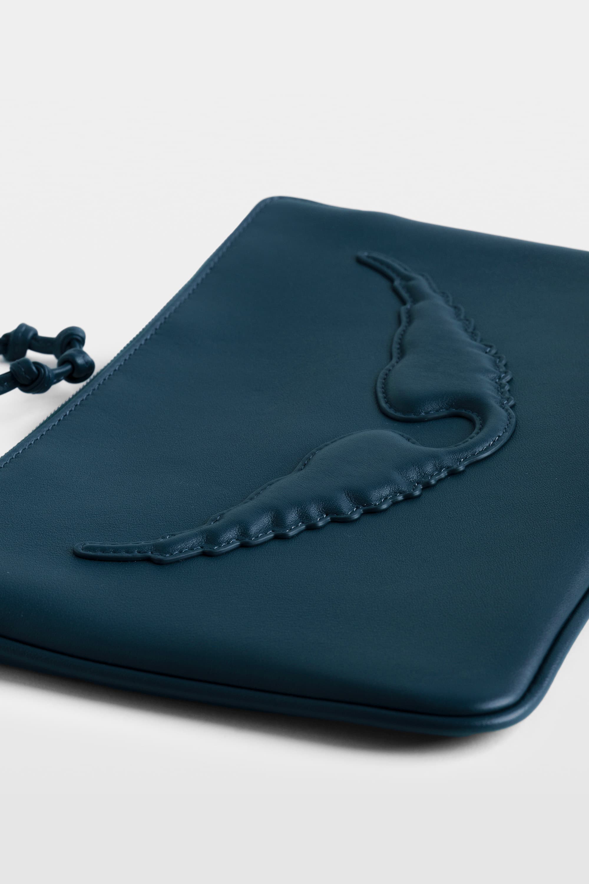 Angel Leather Clutch