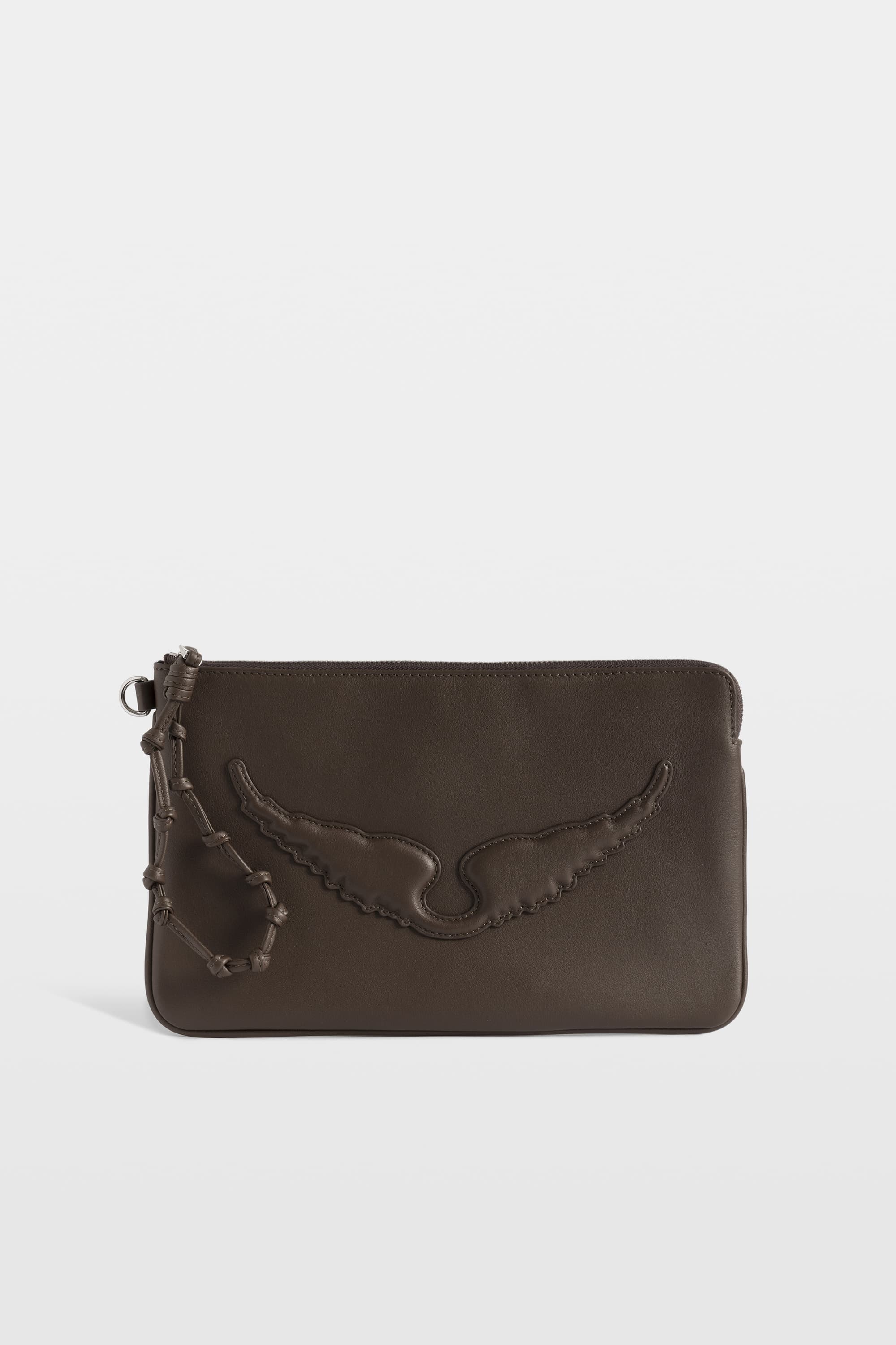Angel Leather Clutch