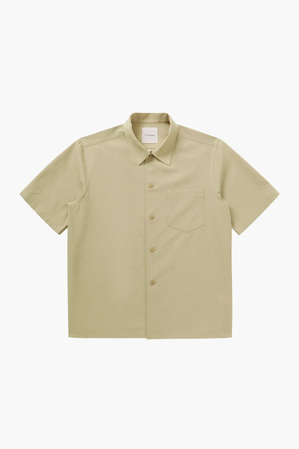 융착사 링클프리 워크레저 에센셜 반팔 셔츠 베이지 SE6MM22HS955SBE