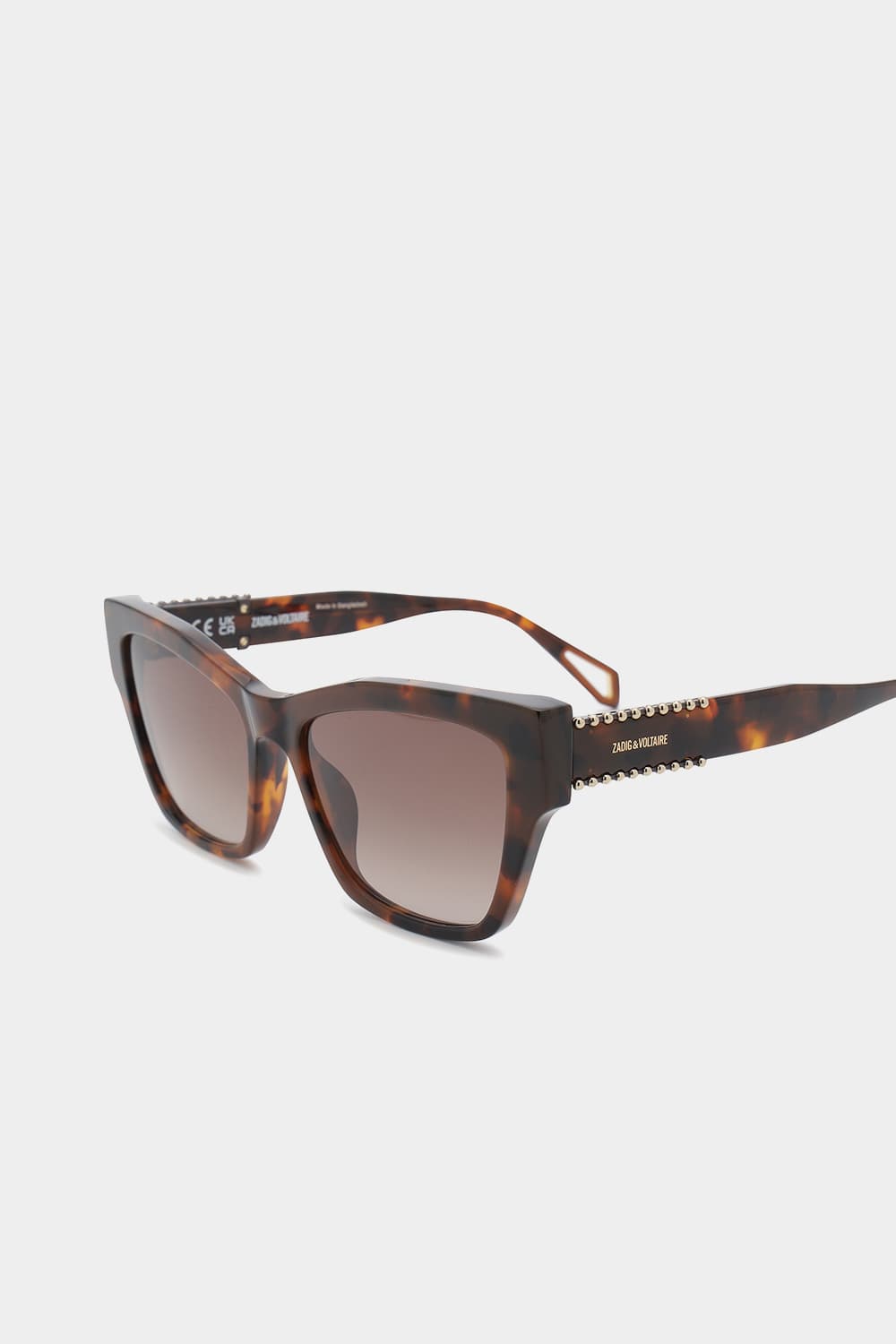 Leopard Stud Sunglasses