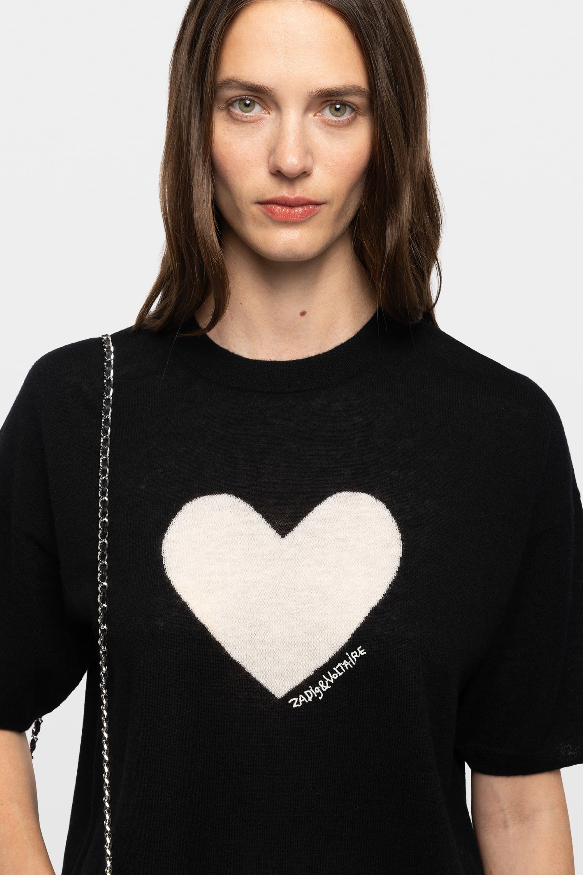 Idaz Heart Cashmere Knit