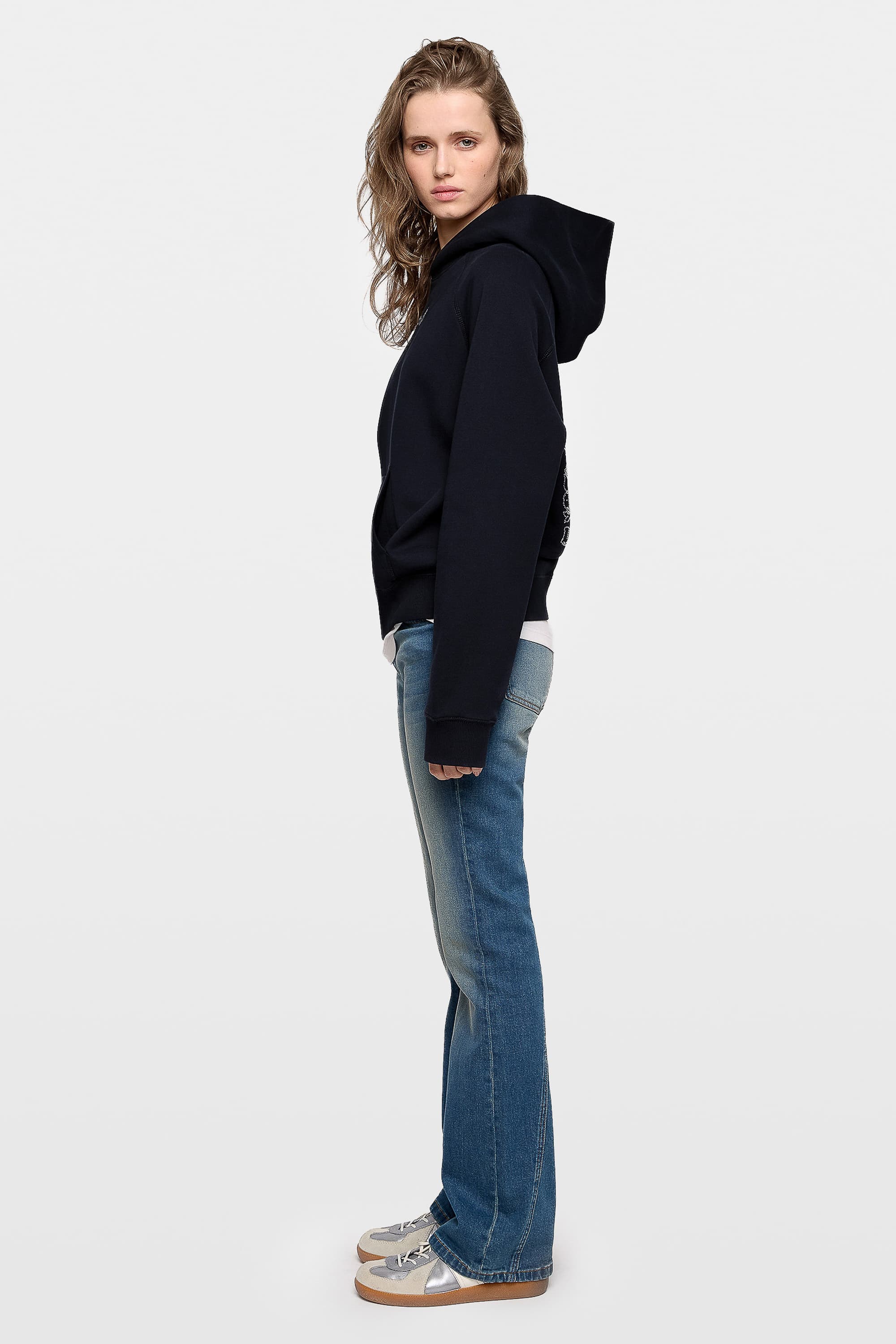 Georgy Wing Strass Hoodie