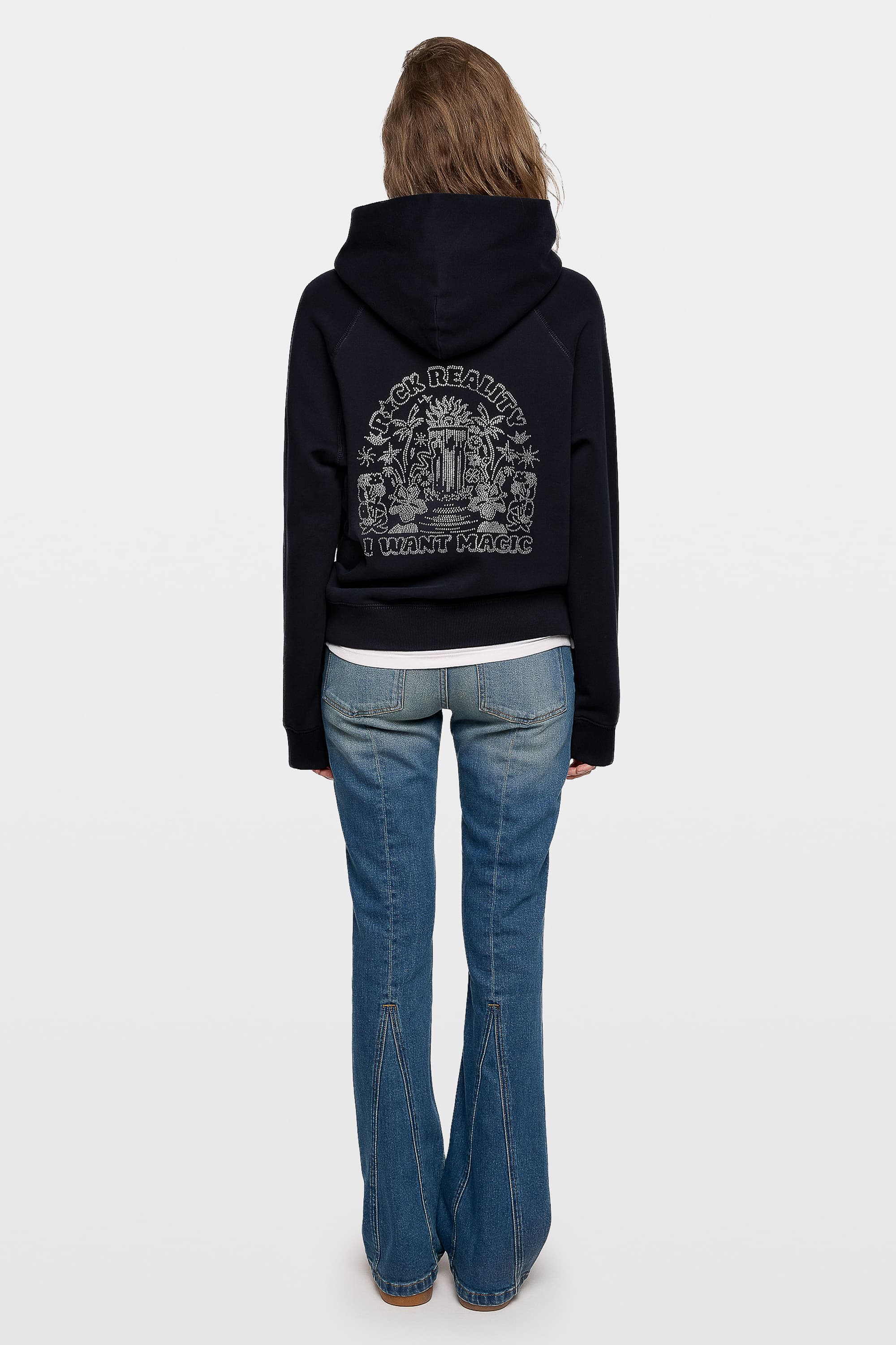 Georgy Wing Strass Hoodie