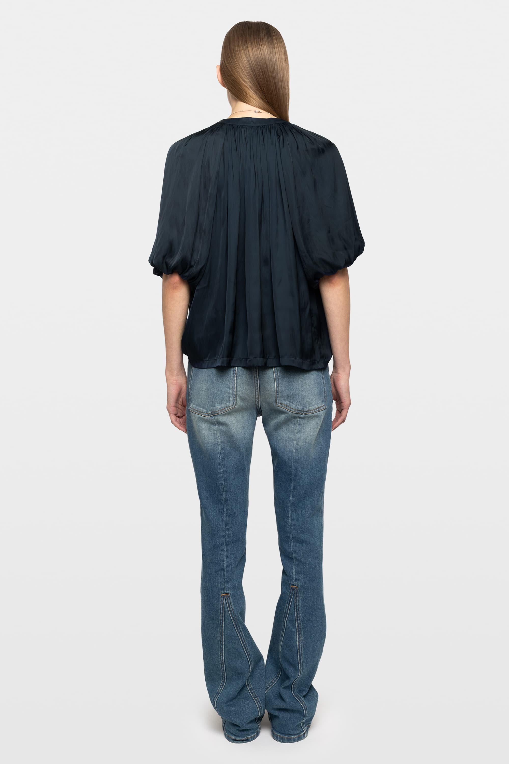 Teko Satin Blouse