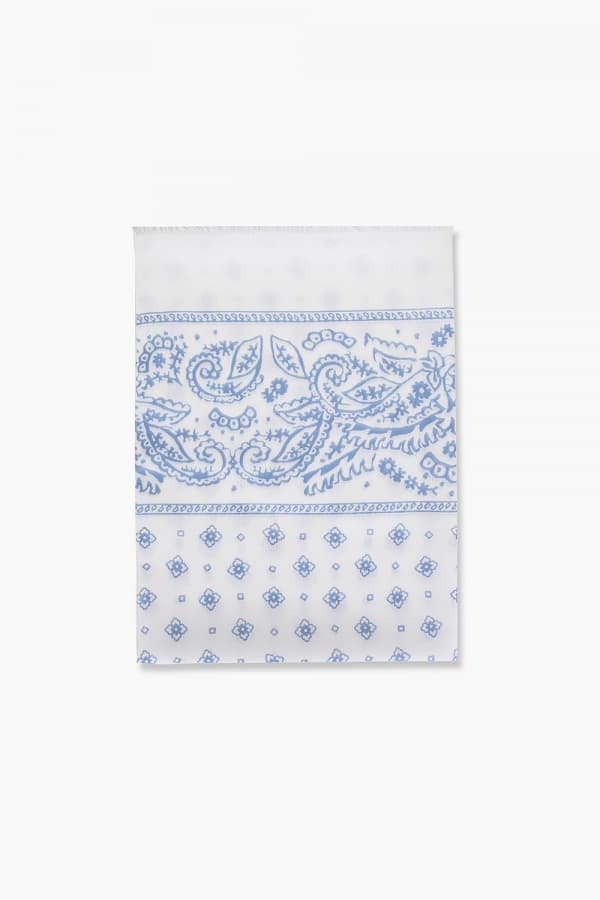 코튼 헤이즐리 도트 패턴 스카프 06416P096103