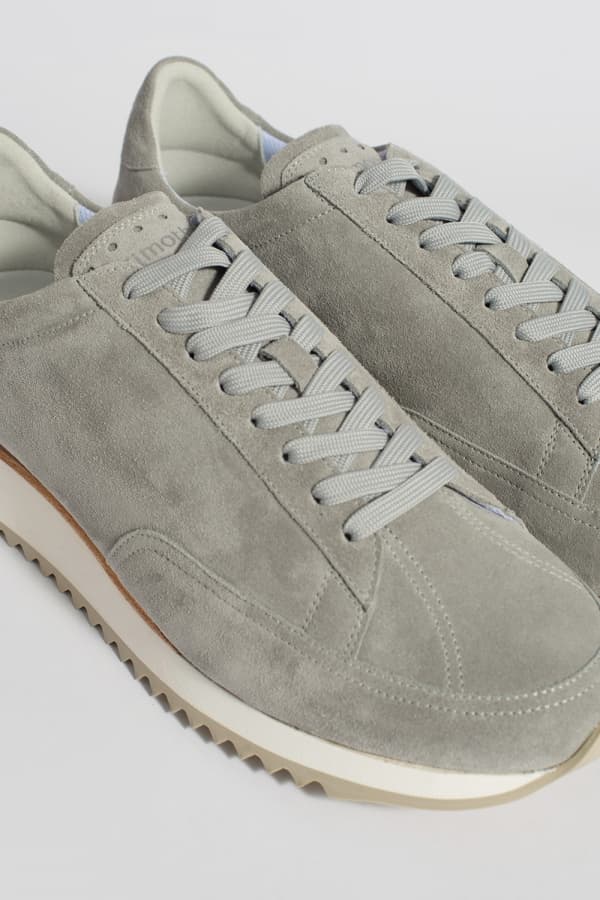 CABOURG 소가죽 스웨이드 스니커즈