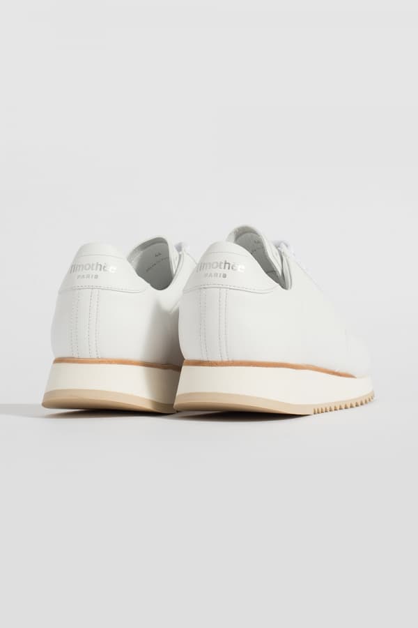 CABOURG 램스킨 나파 101 아이보리 스니커즈