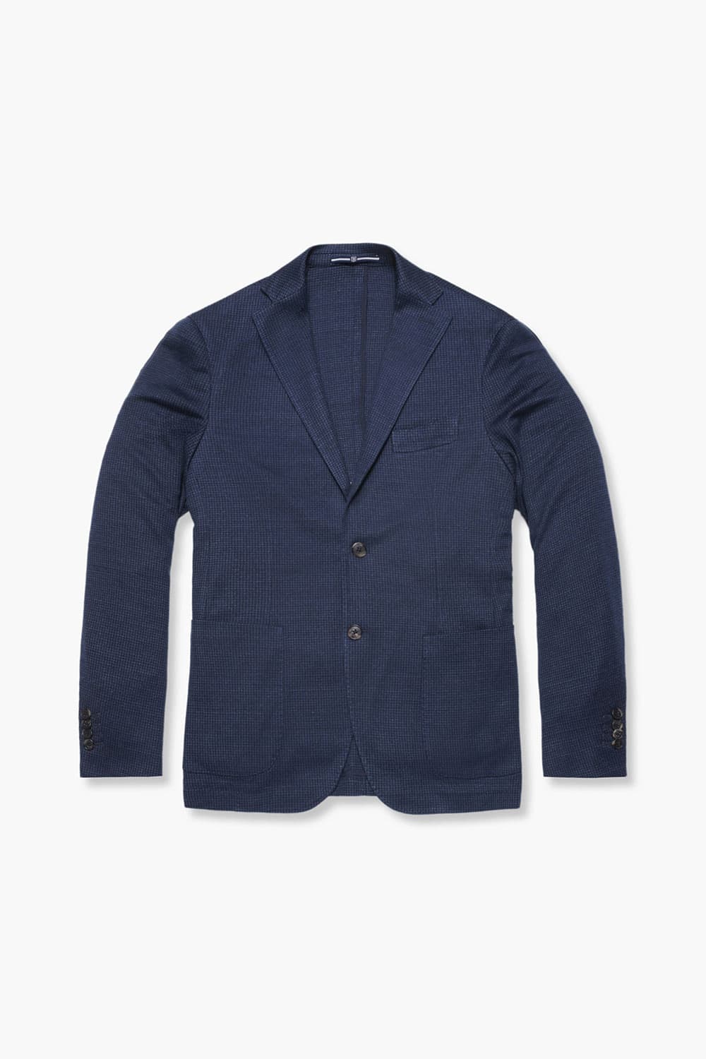 린넨 혼방 하운드투스 테일러드 자켓 GSP3518P351801