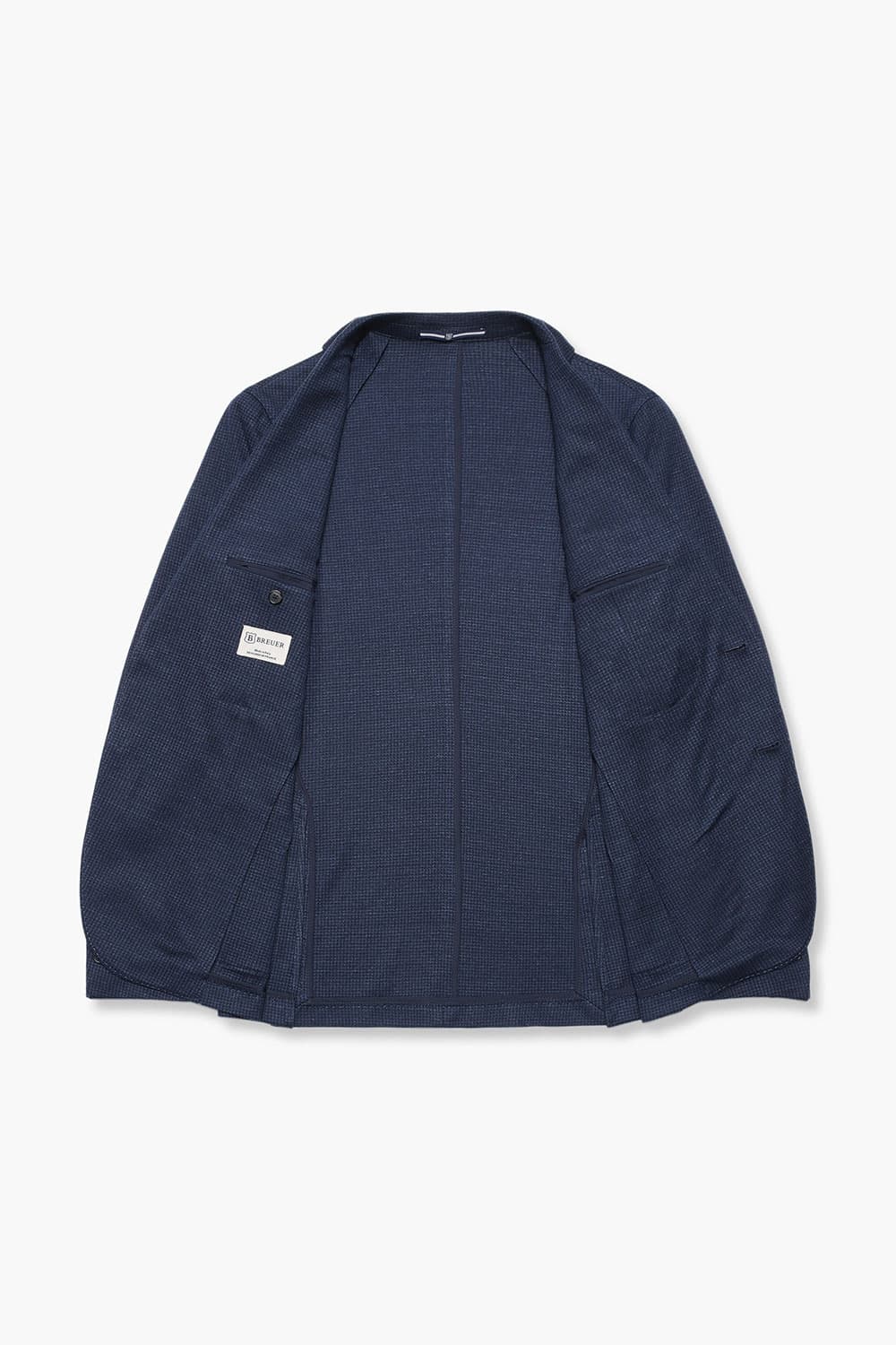 린넨 혼방 하운드투스 테일러드 자켓 GSP3518P351801