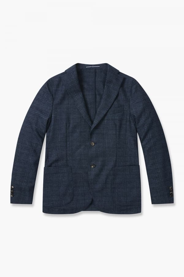 울 플란넬 체크 테일러드 자켓 GSH3516H351601