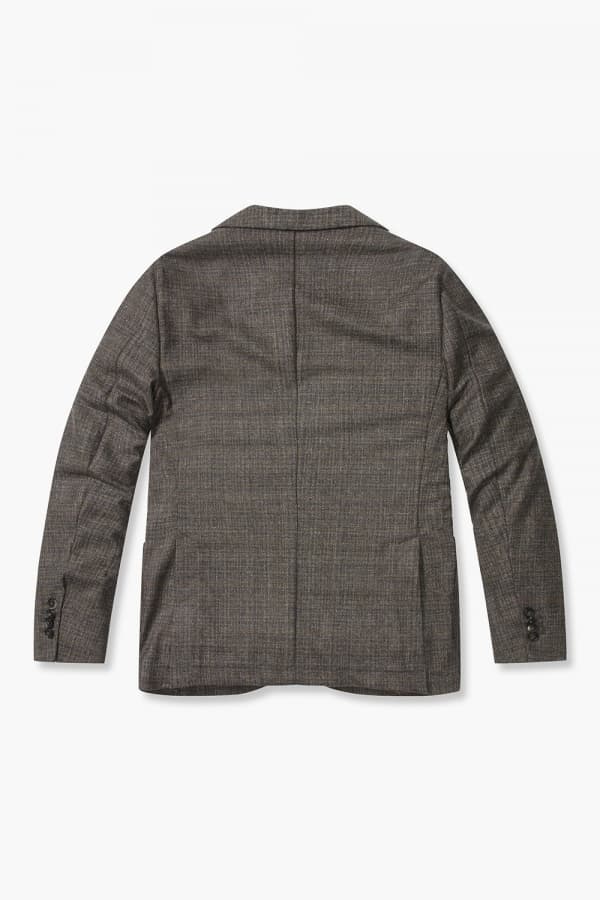 울 플란넬 체크 테일러드 자켓 GSH3516H351602
