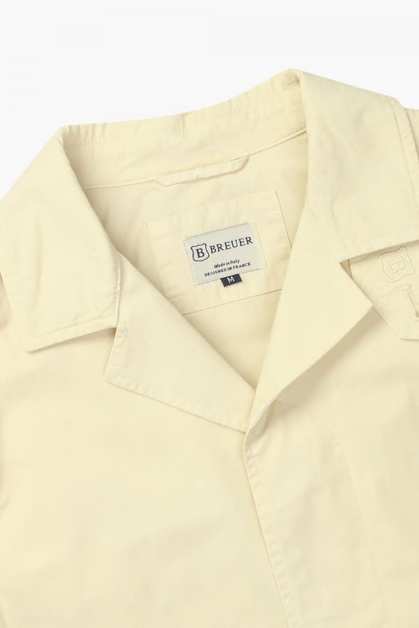 코튼 가먼트다잉 레글런 101 라이트옐로우 트렌치 코트