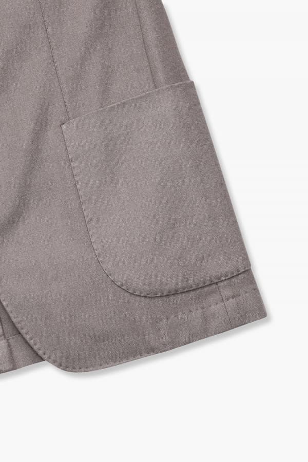 캐시미어 혼방 베이직 905 라이트퍼플 테일러드 자켓