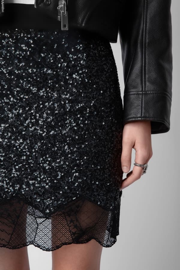 Justicias Sequin Skirt