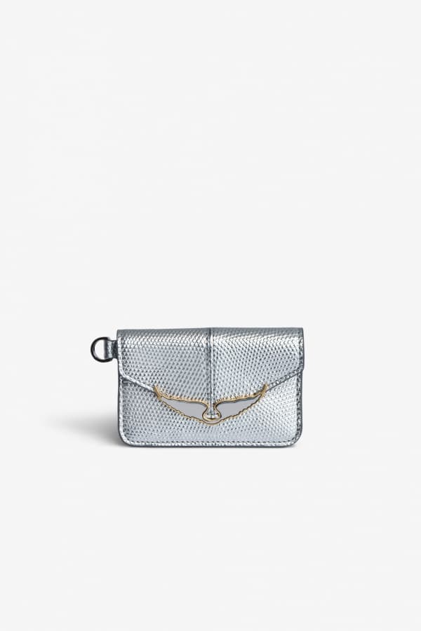 Borderline Metallic Card Holder