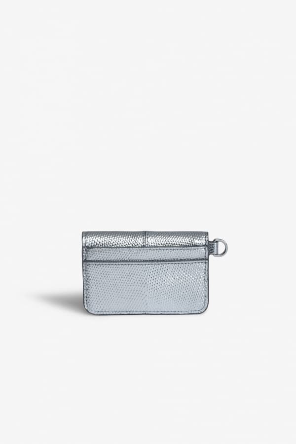 Borderline Metallic Card Holder