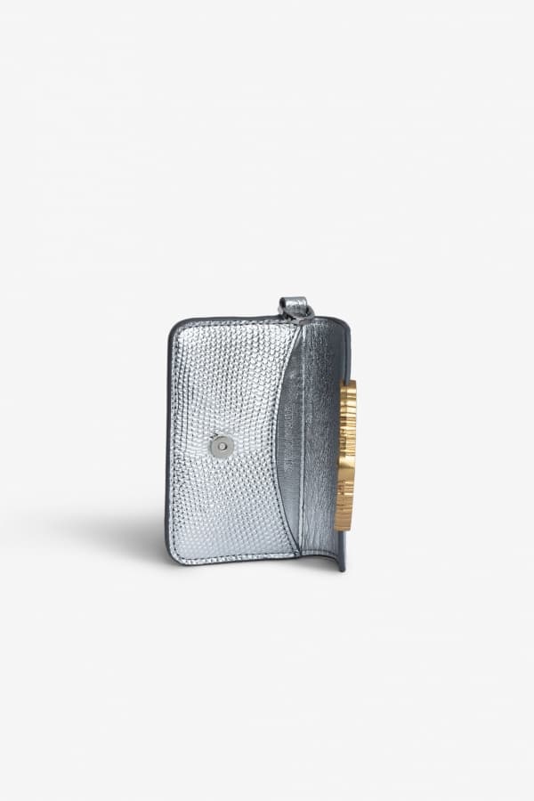 Borderline Metallic Card Holder