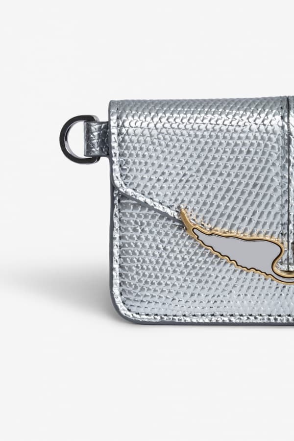 Borderline Metallic Card Holder