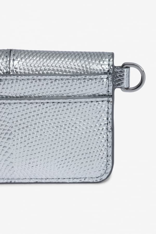 Borderline Metallic Card Holder