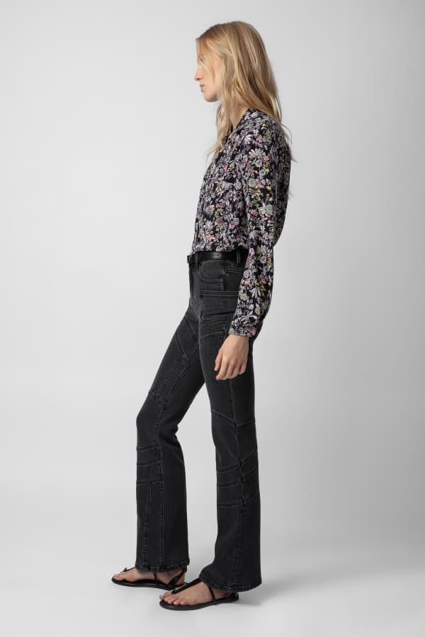 Tchin Silk Blouse