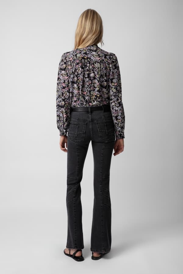 Tchin Silk Blouse
